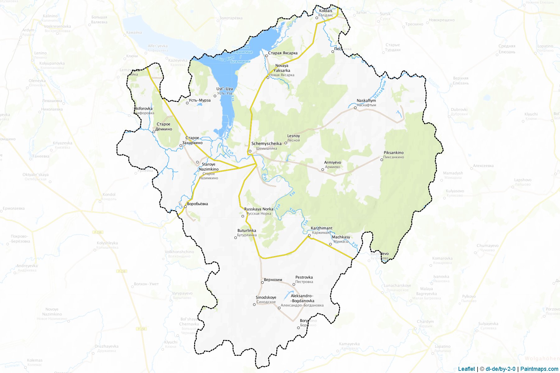 Shemysheyskiy (Penza) Map Cropping Samples-1