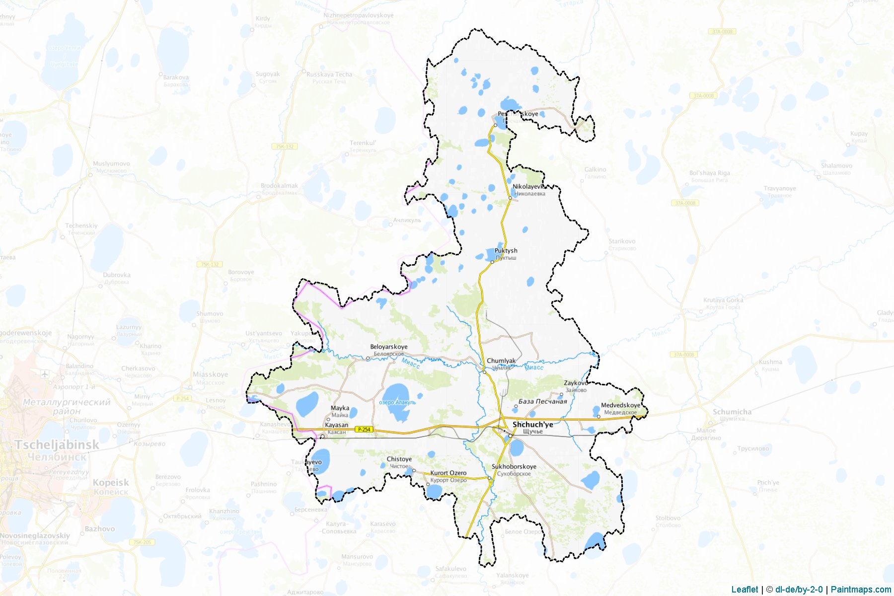 Shchuchanskiy (Kurgan) Map Cropping Samples-1