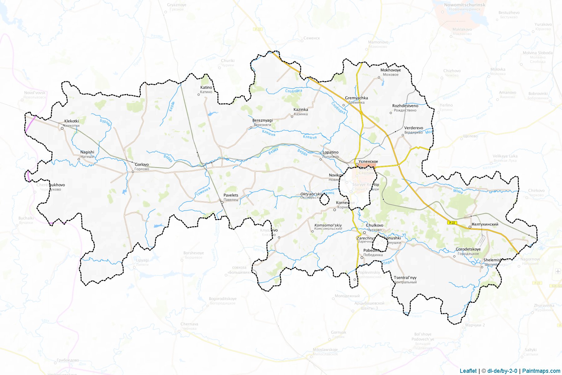 Skopinskiy (Ryazan) Map Cropping Samples-1