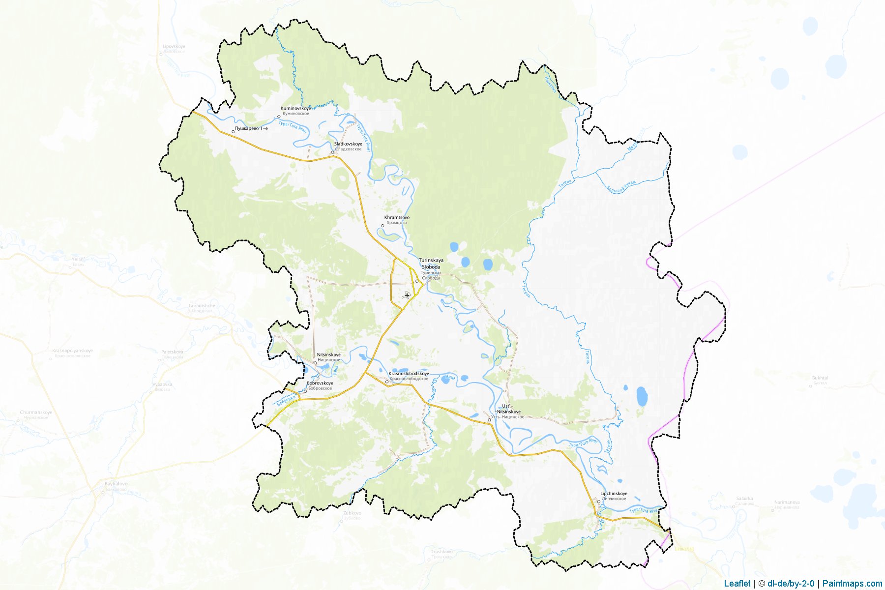 Slobodo-Turinskiy (Sverdlovsk) Map Cropping Samples-1