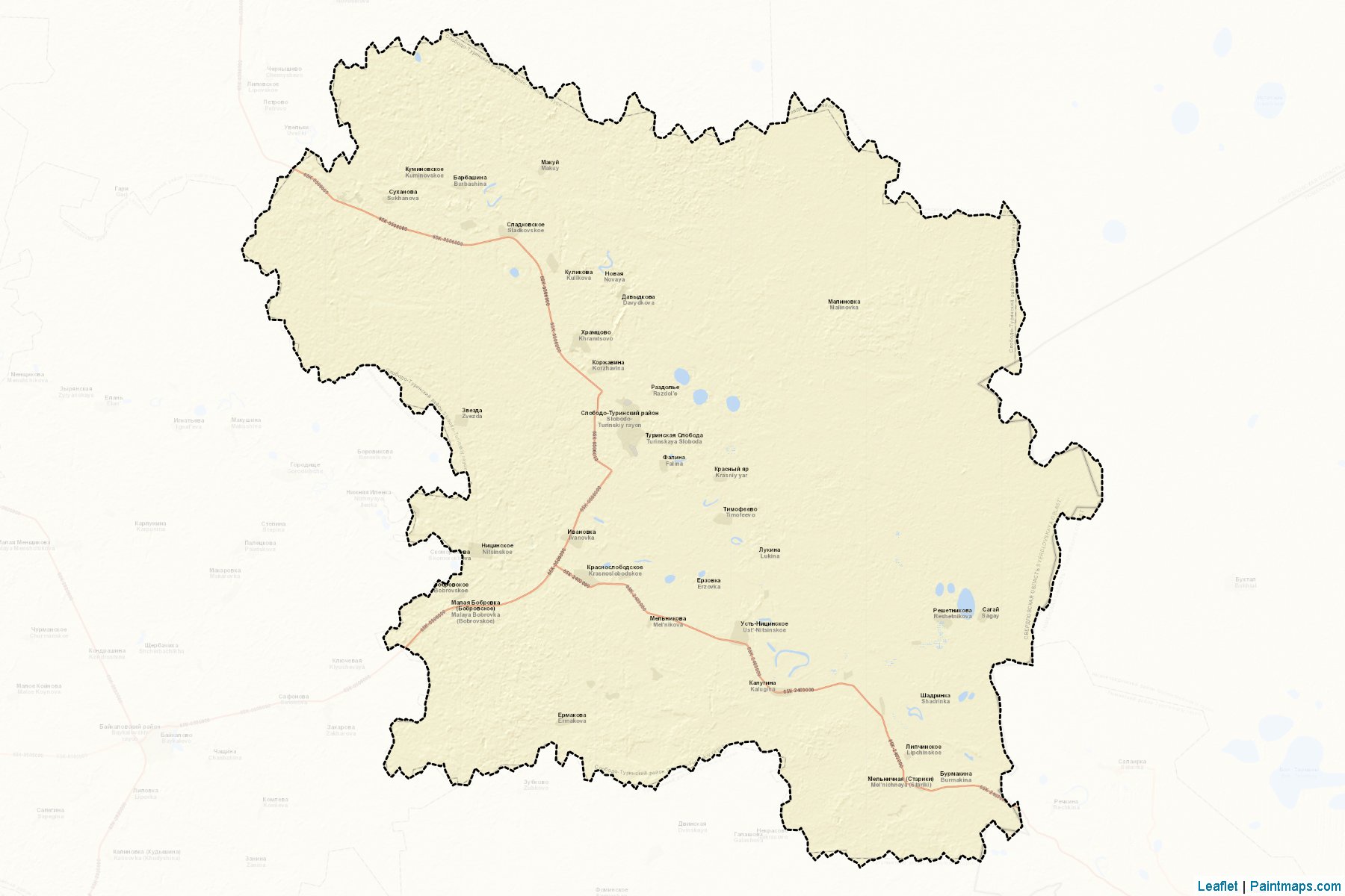 Slobodo-Turinskiy (Sverdlovsk) Map Cropping Samples-2