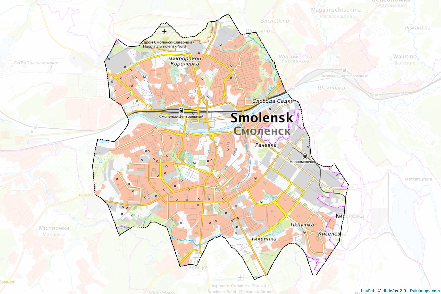 Smolensk (Smolensk) Map Cropping Samples-1