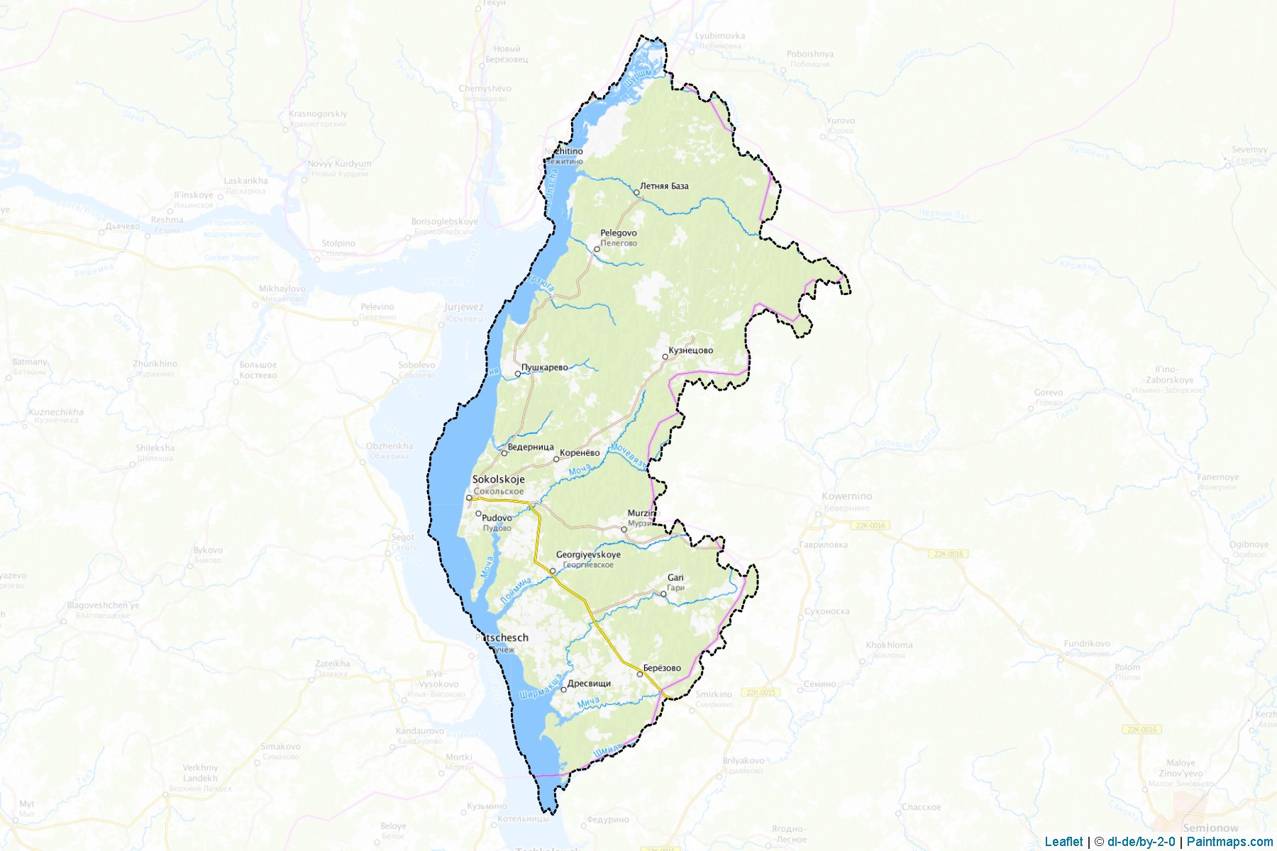 Sokol'skiy (Nizhny Novgorod) Map Cropping Samples-1