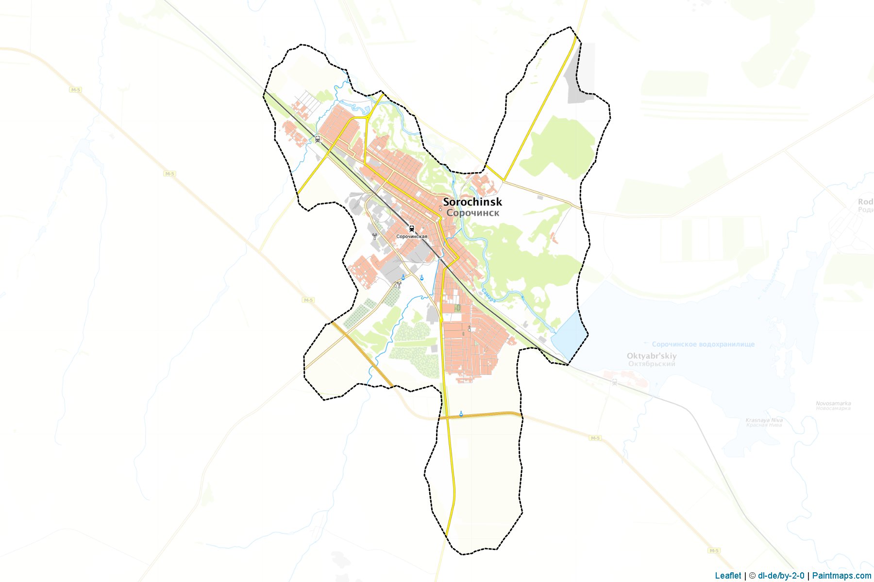 Soroçinsk (Orenburg) Haritası Örnekleri-1