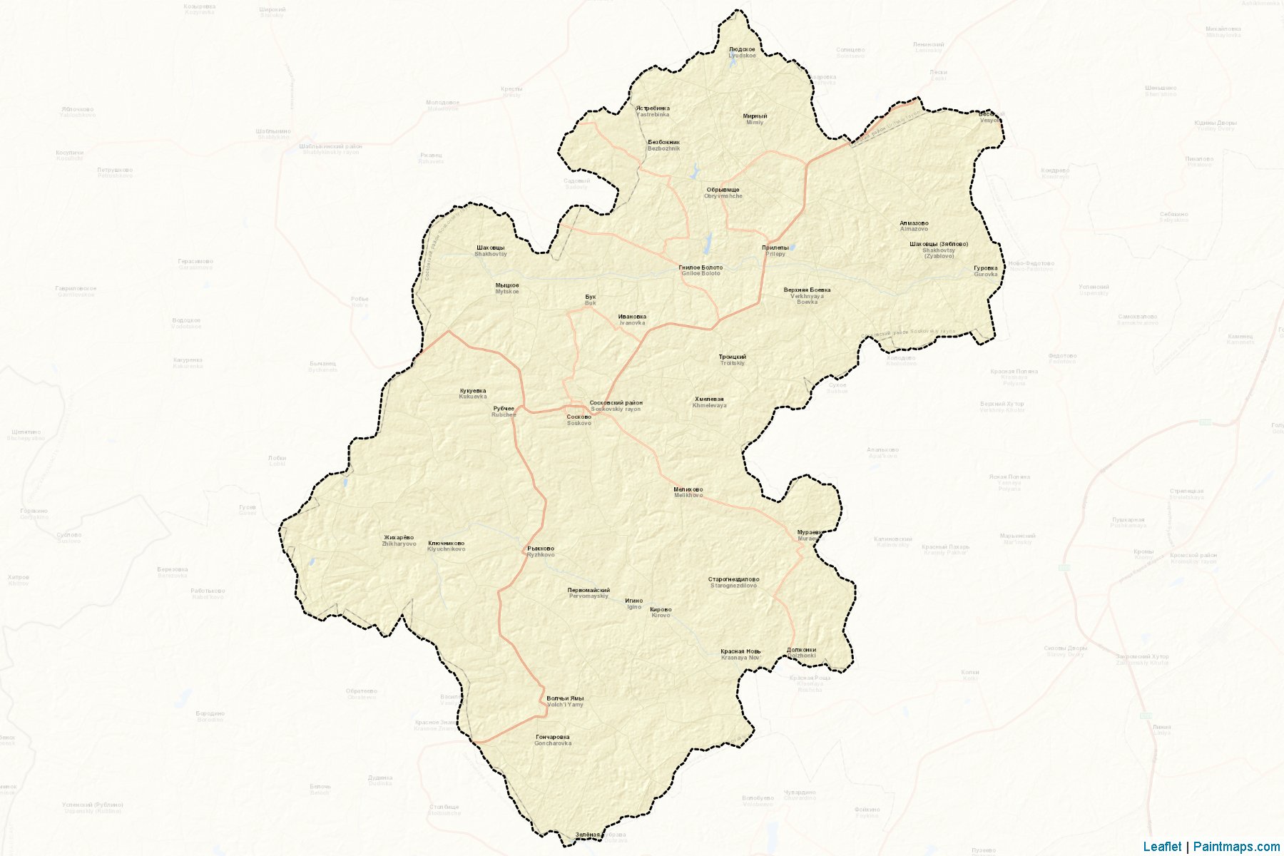 Soskovskiy (Oryol) Map Cropping Samples-2