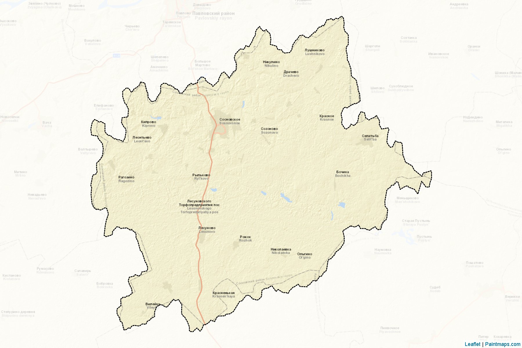 Sosnovskiy (Nizhny Novgorod) Map Cropping Samples-2