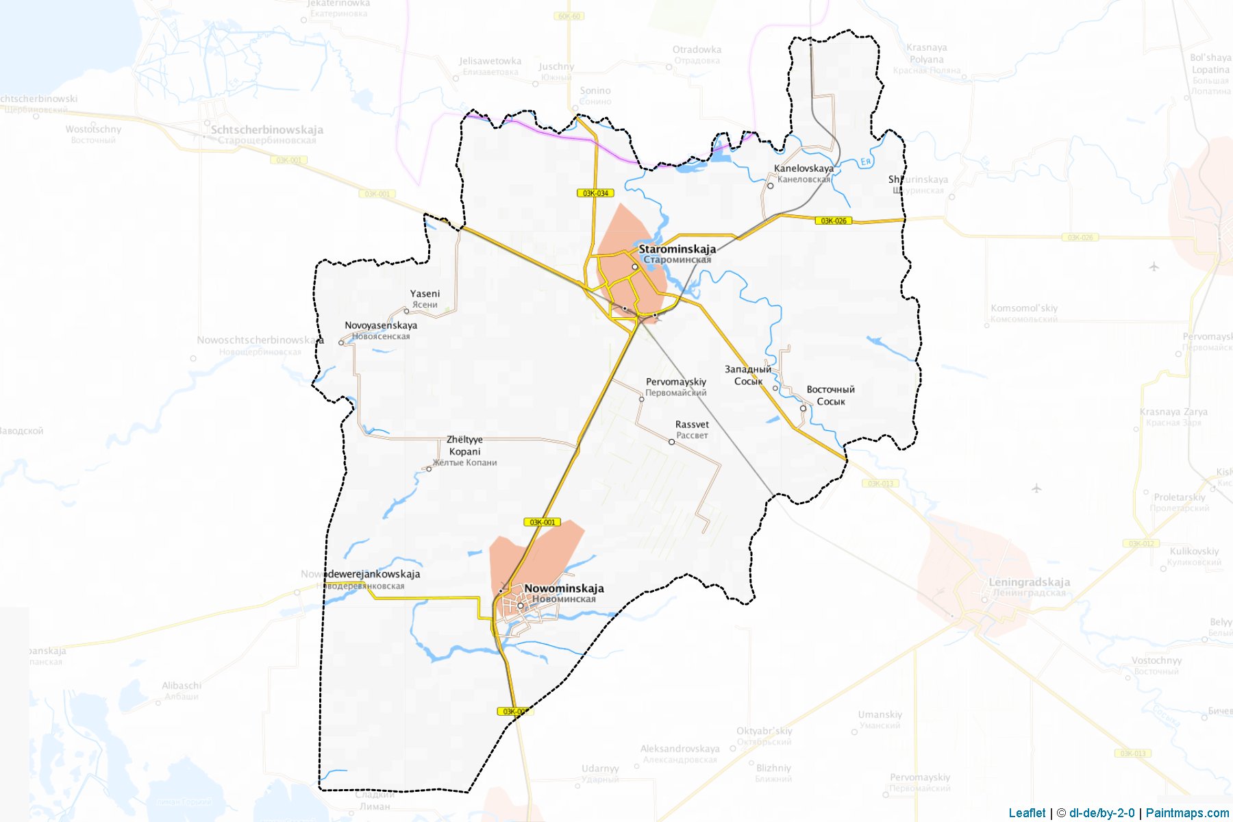 Starominskiy (Krasnodar) Map Cropping Samples-1