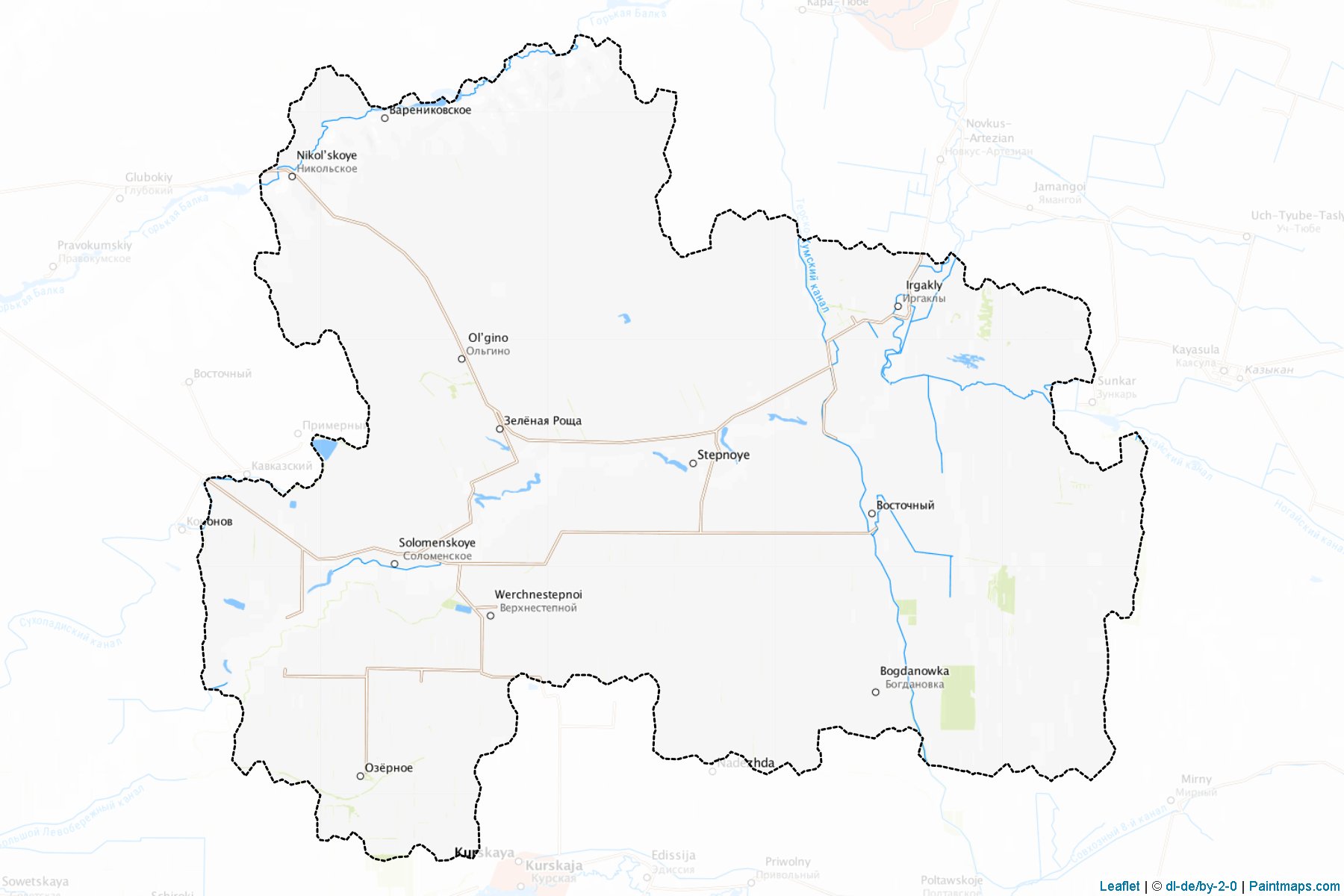 Stepnovskiy (Stavropol) Map Cropping Samples-1