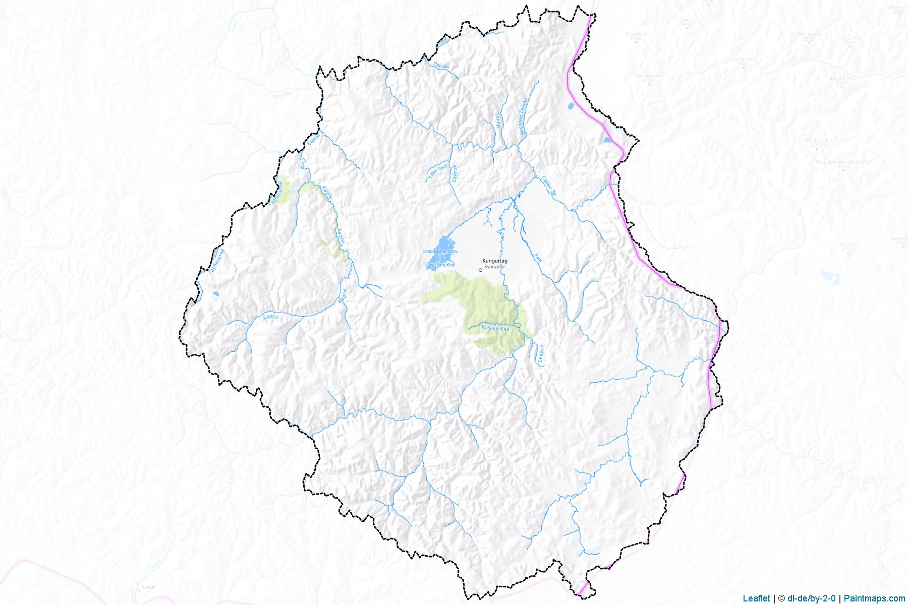 Tere-Khol'skiy (Tuva) Map Cropping Samples-1