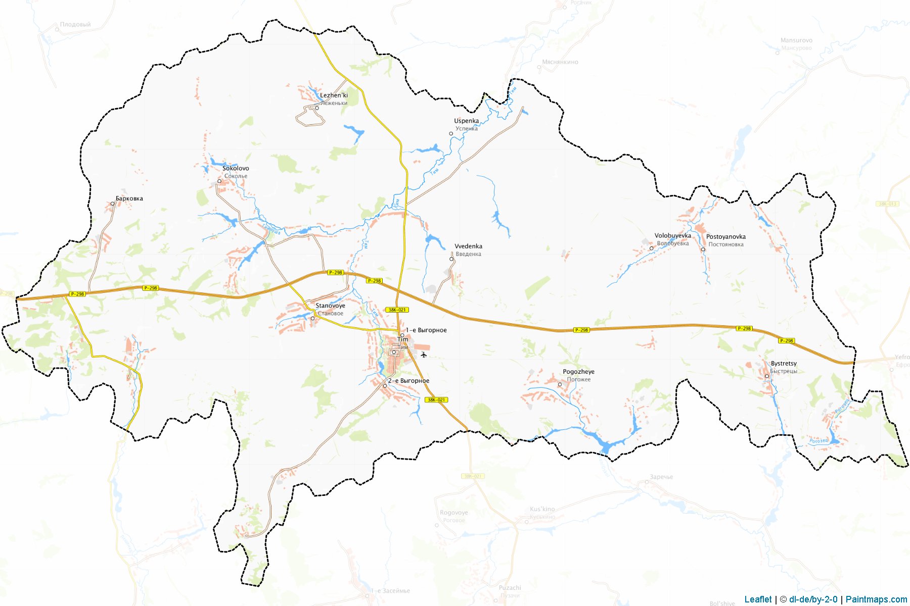 Timskiy (Kursk) Map Cropping Samples-1