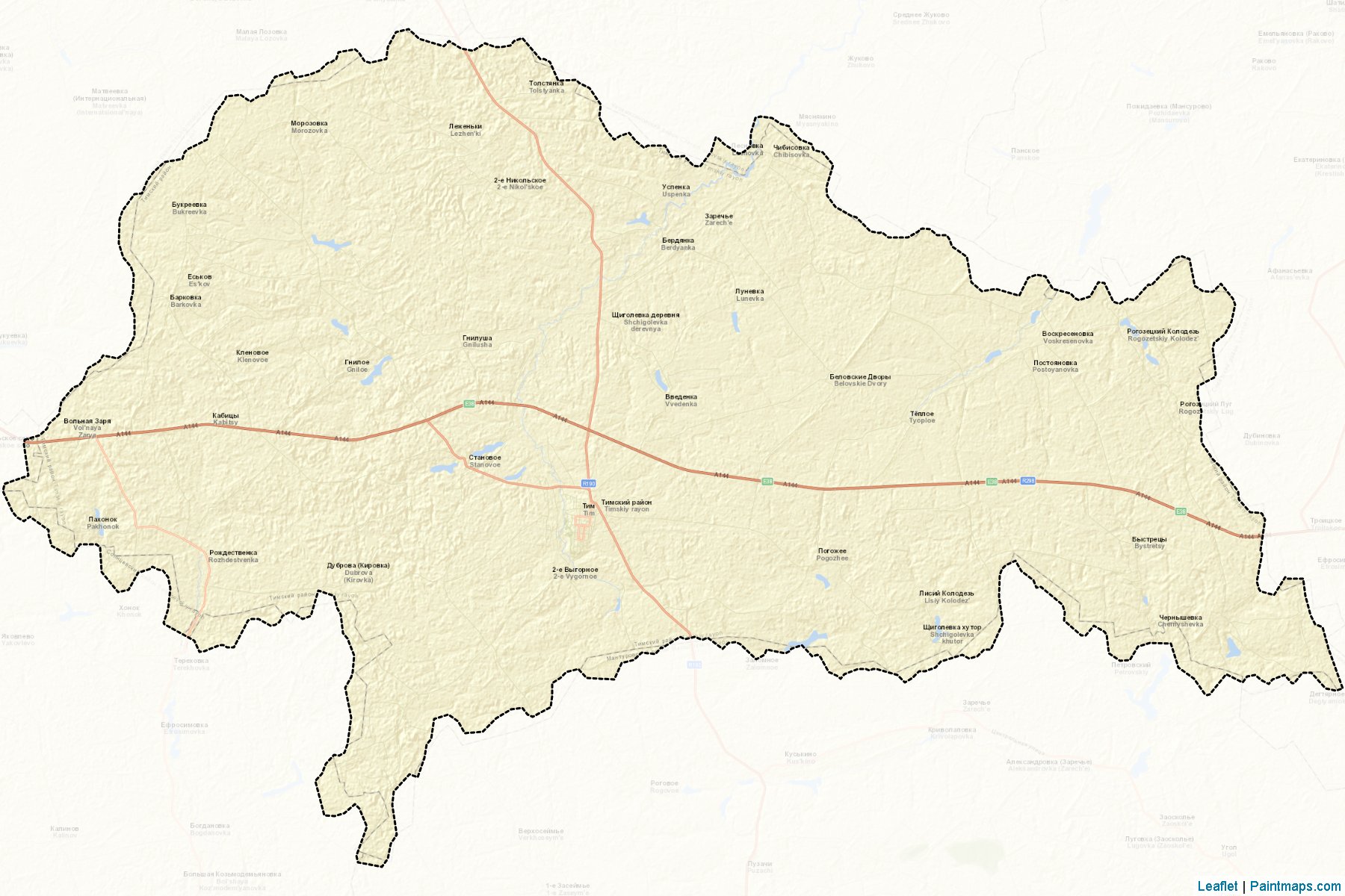 Timskiy (Kursk) Map Cropping Samples-2