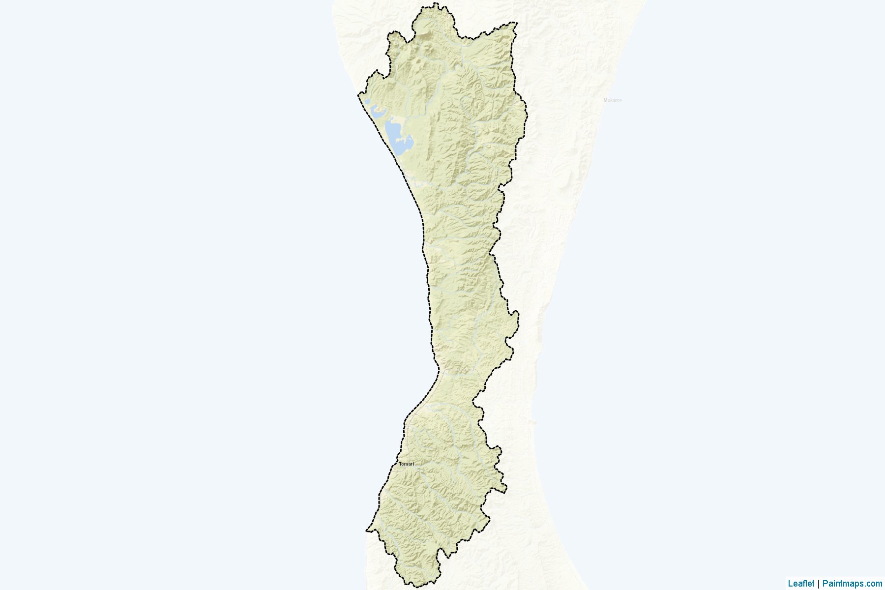 Tomarinskiy (Sakhalin) Map Cropping Samples-2