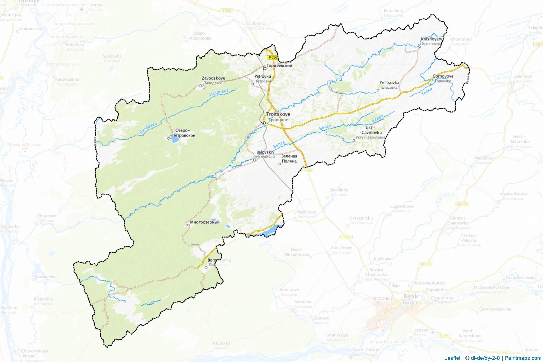 Troickij (Altai) Map Cropping Samples-1