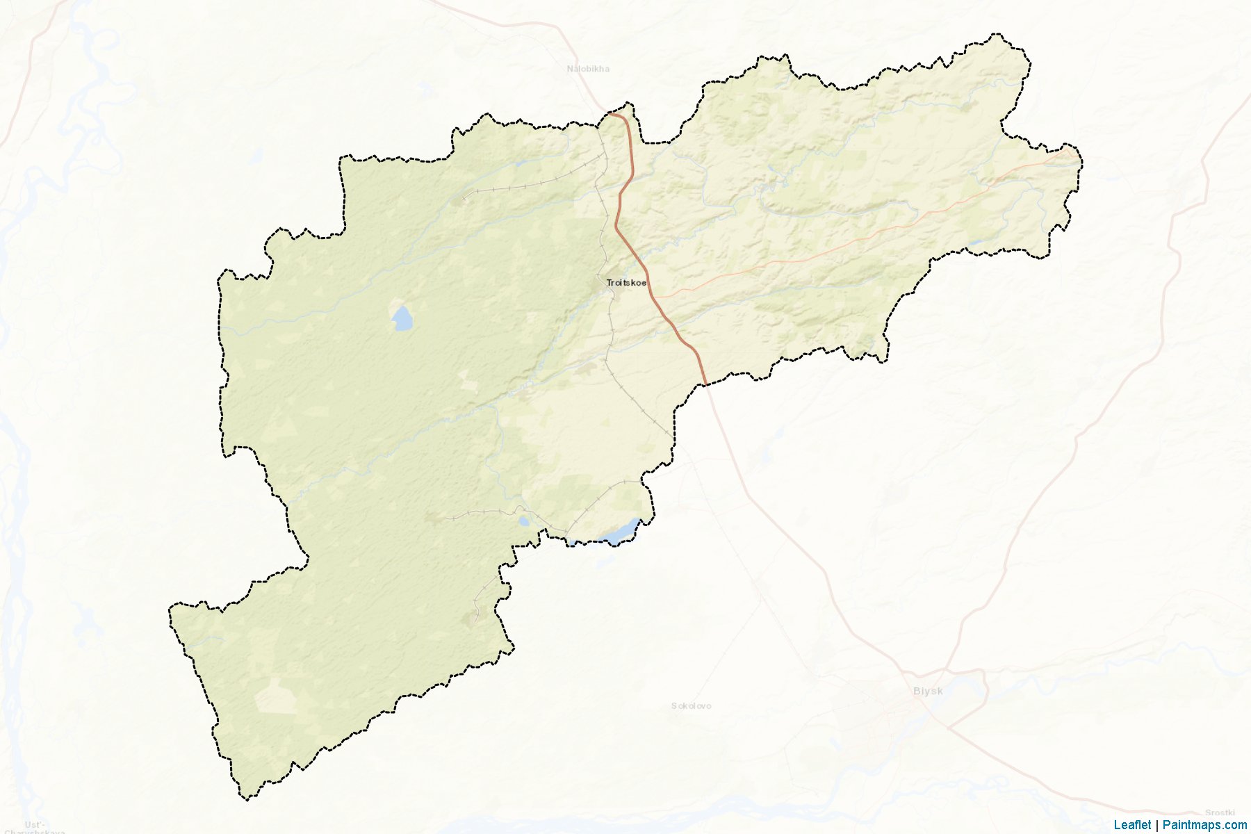 Troickij (Altai) Map Cropping Samples-2