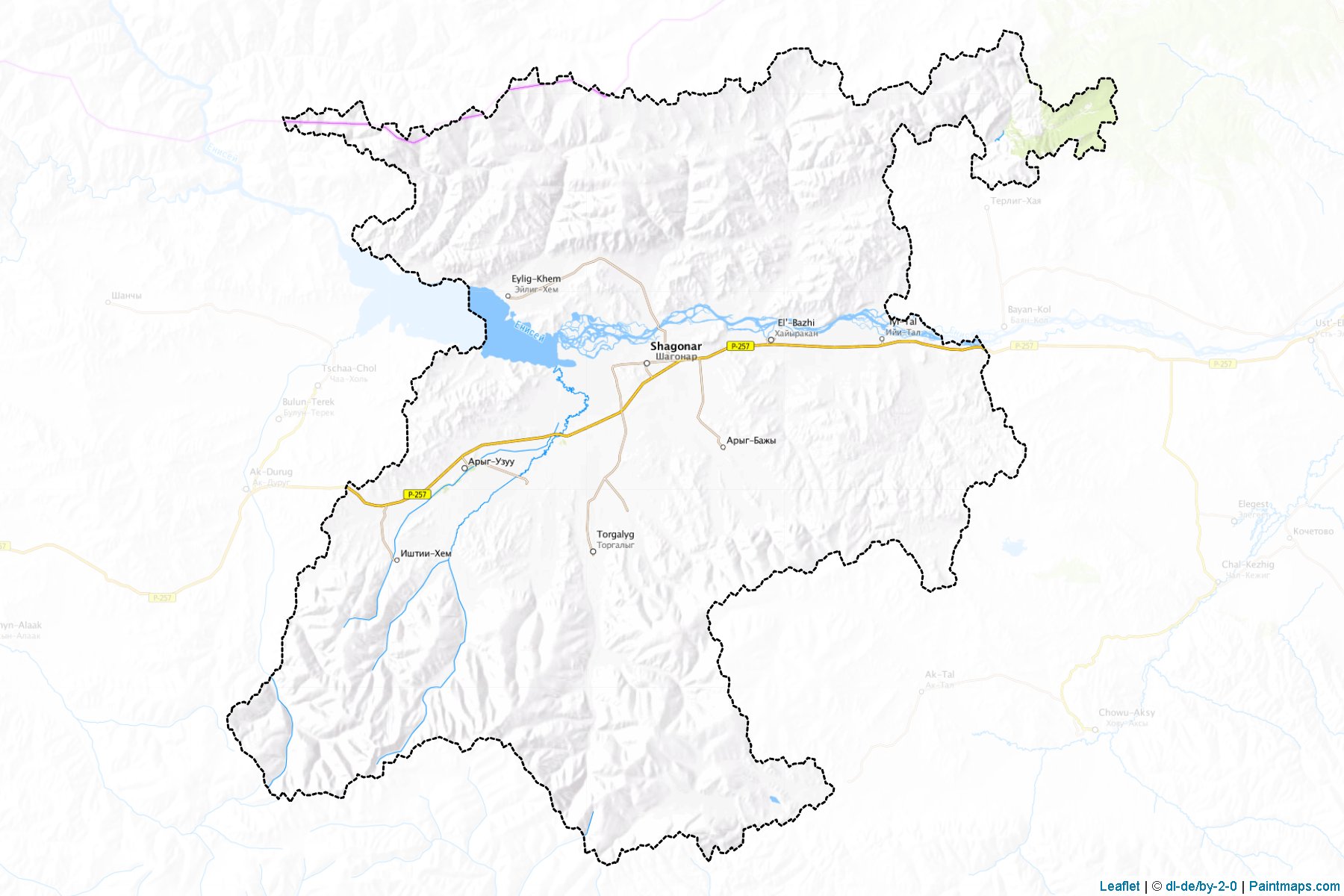 Ulug-Khemskiy (Tuva) Map Cropping Samples-1