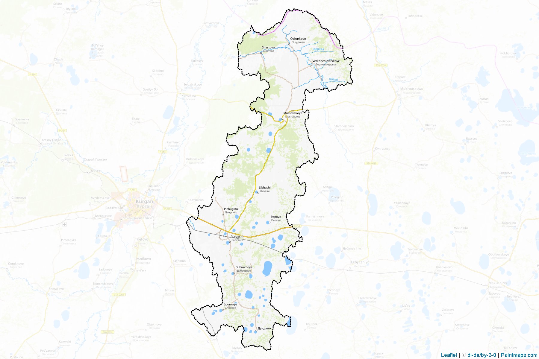 Vargashinskiy (Kurgan) Map Cropping Samples-1