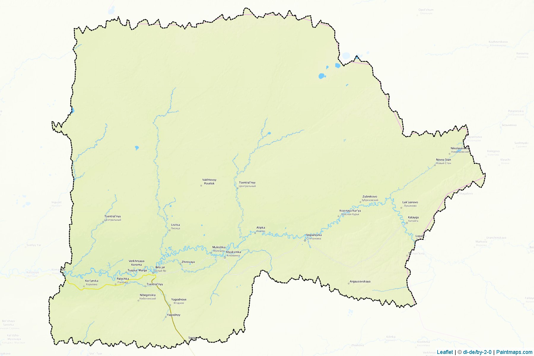 Verkhneketskiy (Tomsk) Map Cropping Samples-1