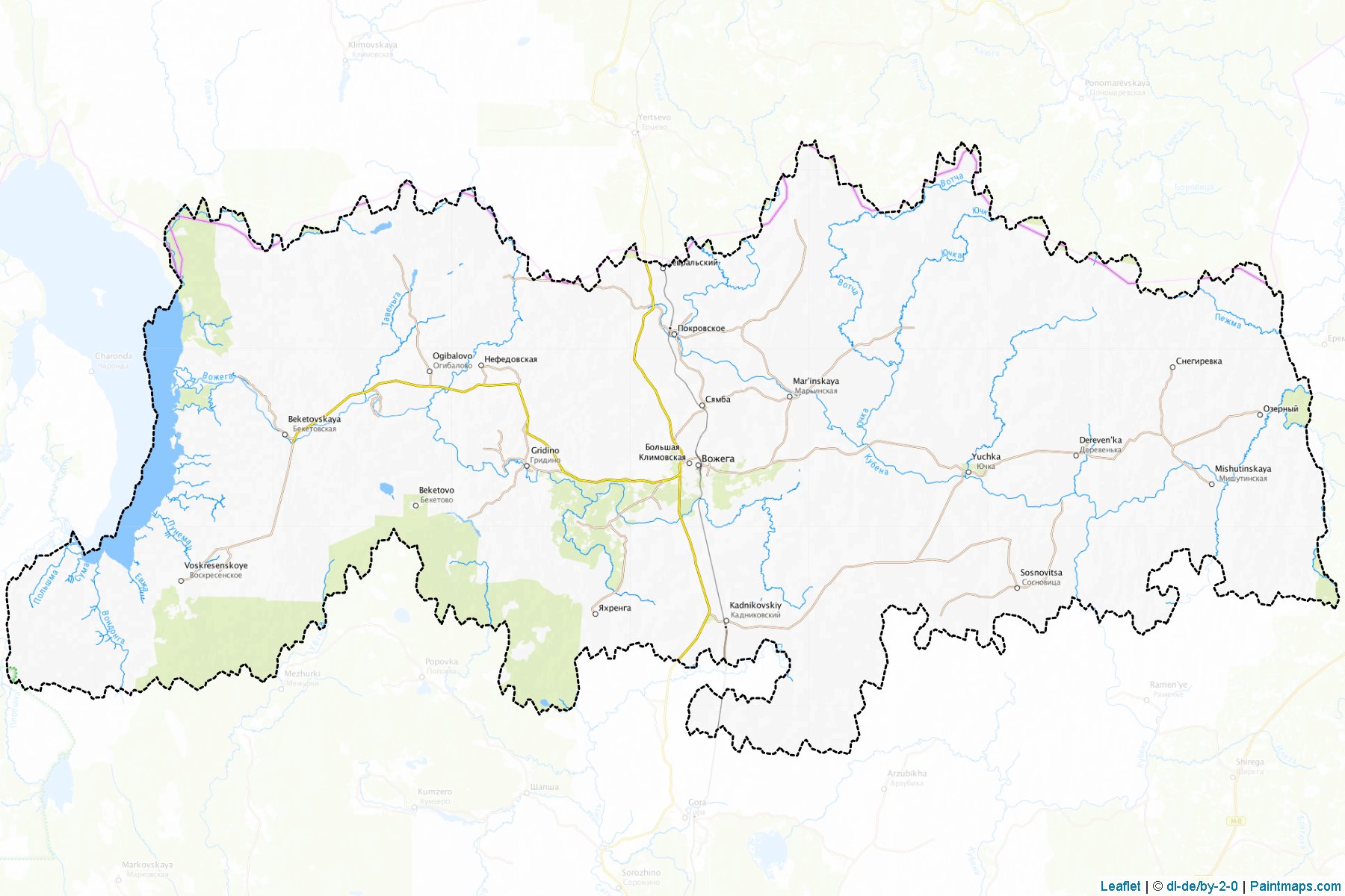 Vozhegodskiy (Vologda) Map Cropping Samples-1