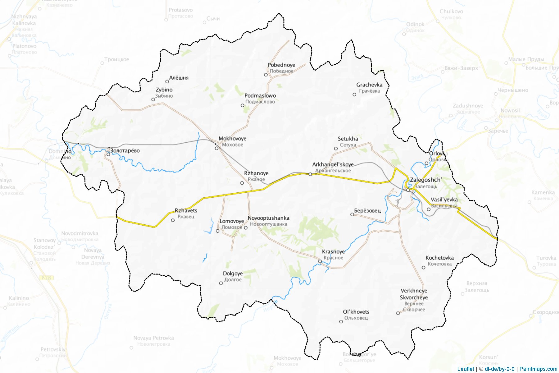 Zalegoshhenskiy (Oryol) Map Cropping Samples-1