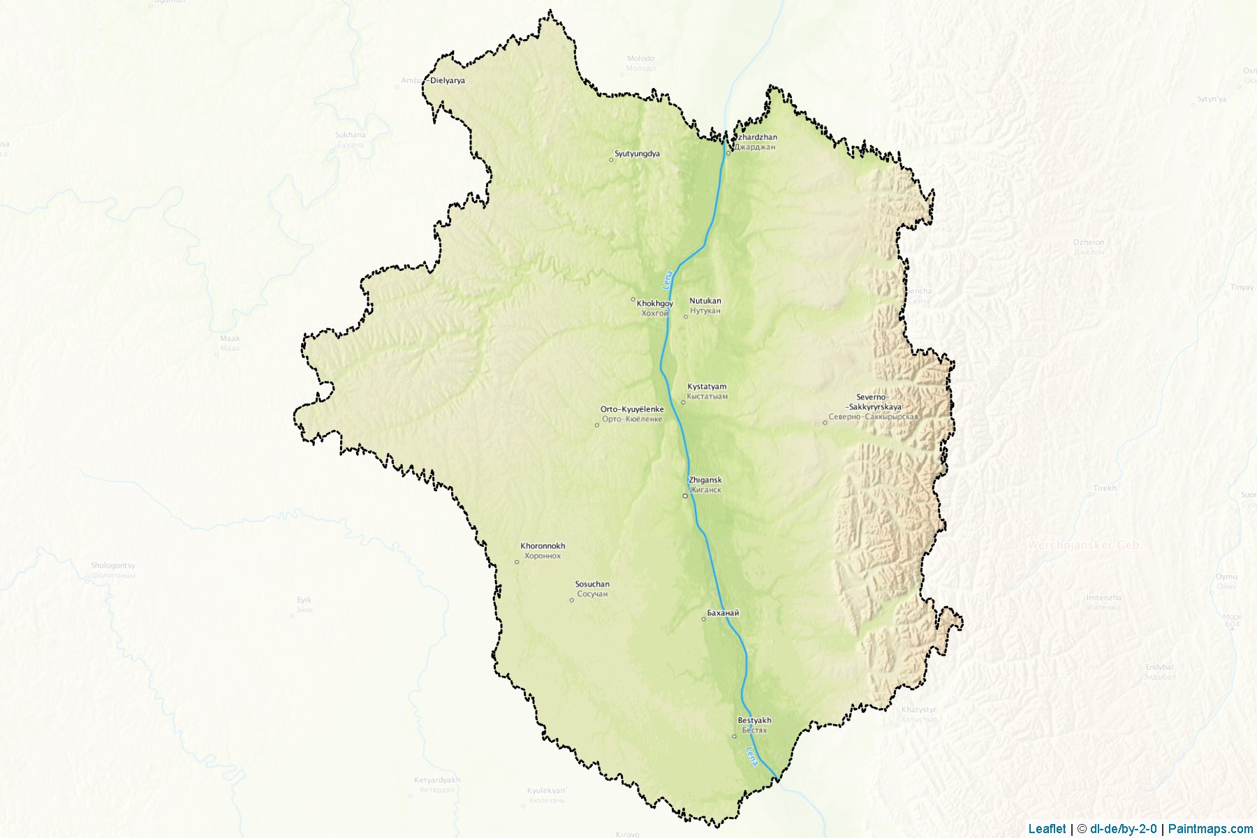 Zhiganskiy (Sakha) Map Cropping Samples-1