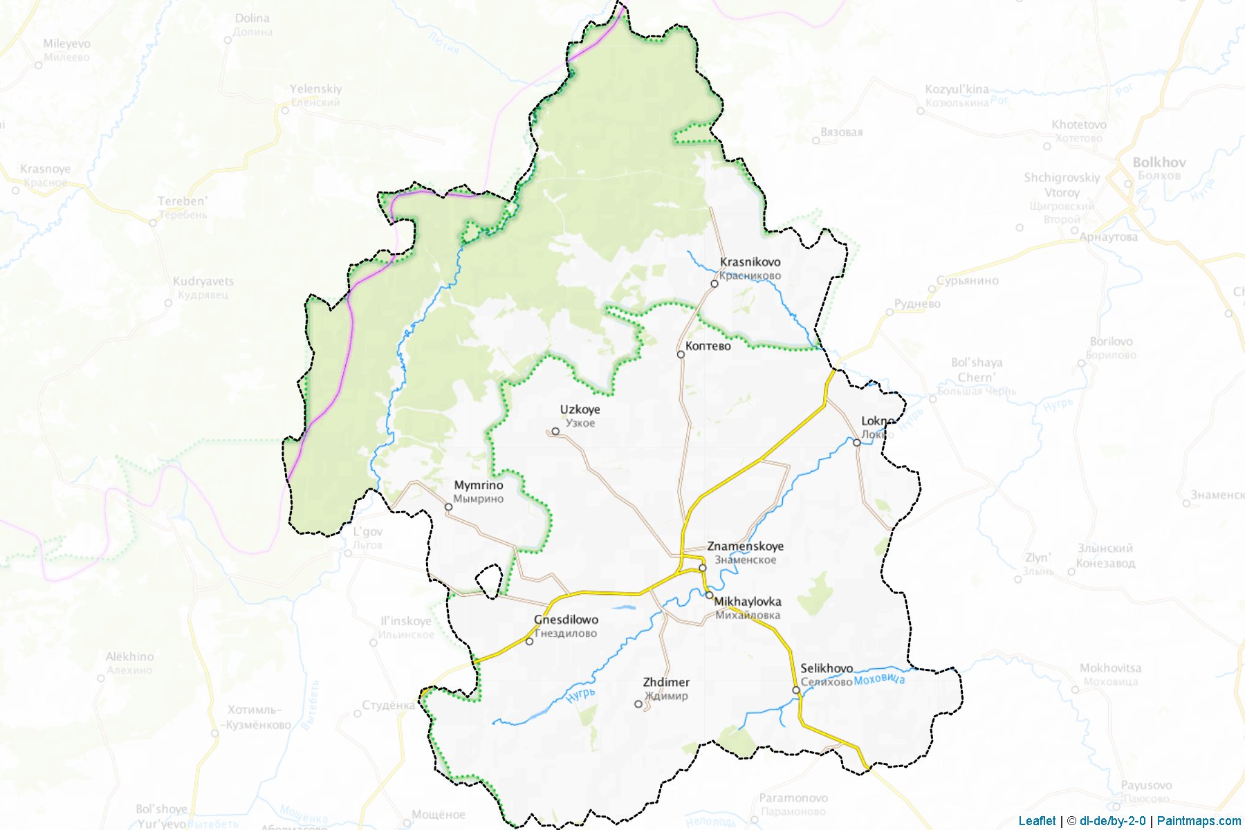 Znamenskiy (Oryol) Map Cropping Samples-1