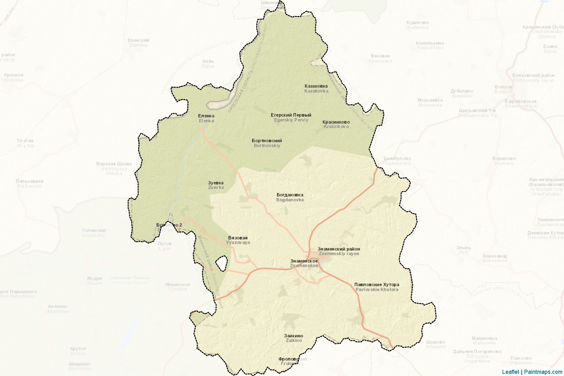 Znamenskiy (Oryol) Map Cropping Samples-2