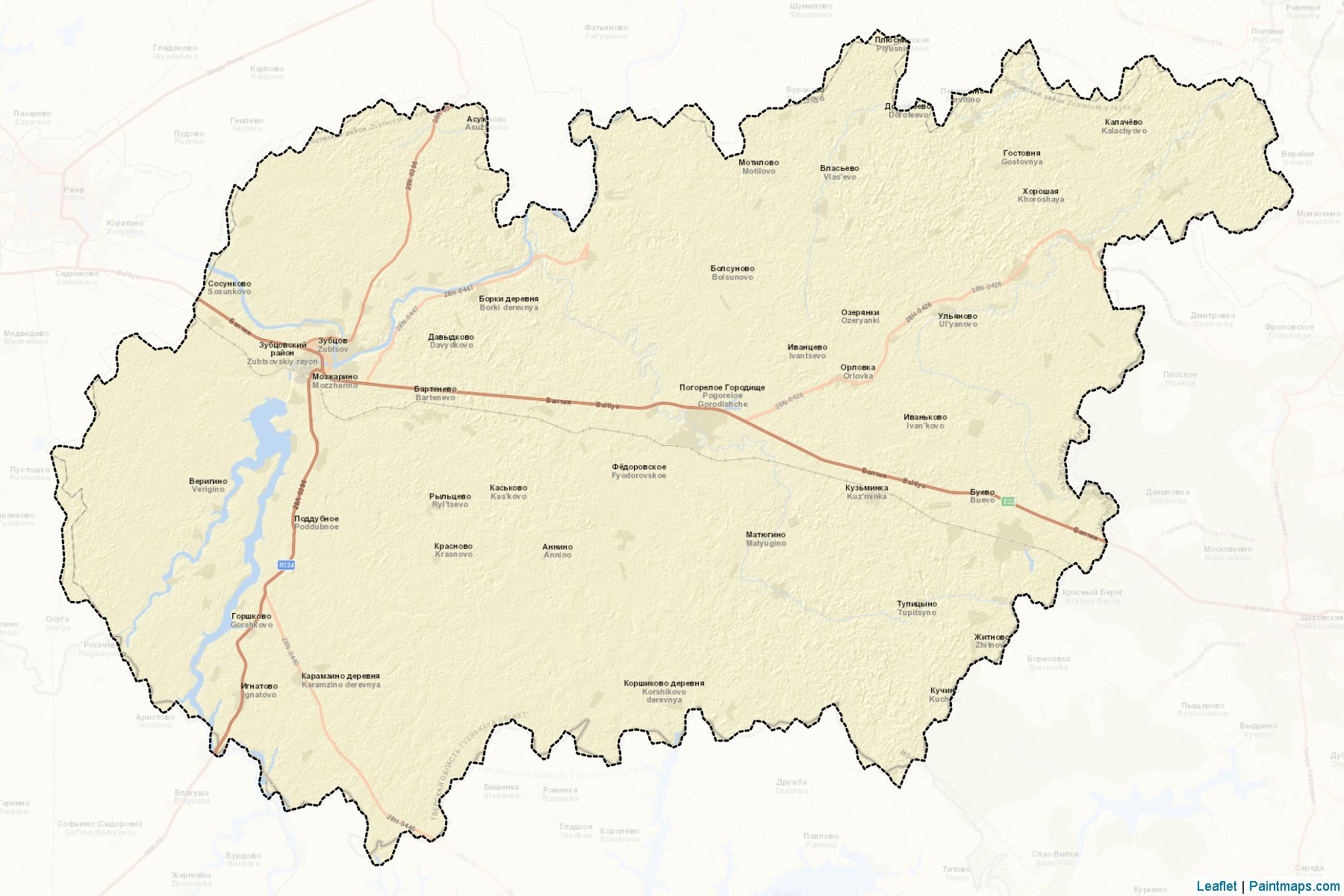 Zubcovskiy (Tver) Map Cropping Samples-2