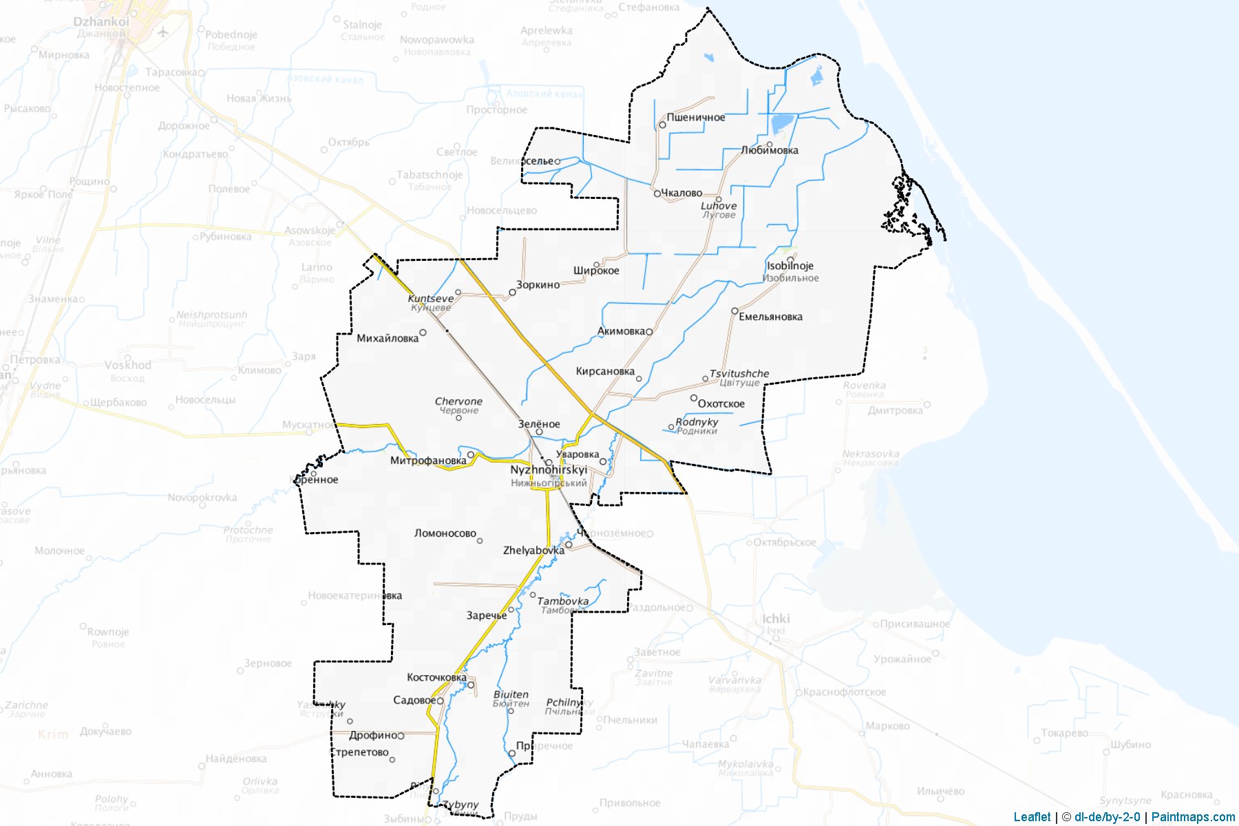Nyzhnohirskyi (Crimea) Map Cropping Samples-1