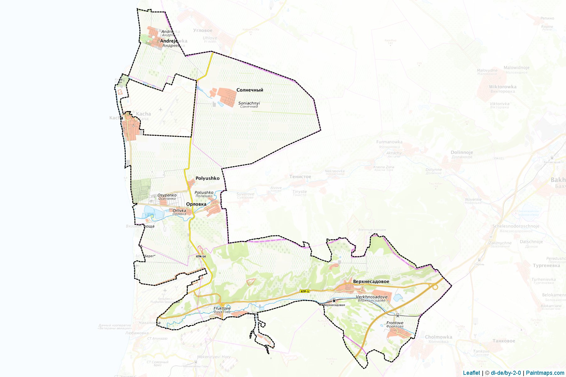 Nakhimovskyi (Crimea) Map Cropping Samples-1