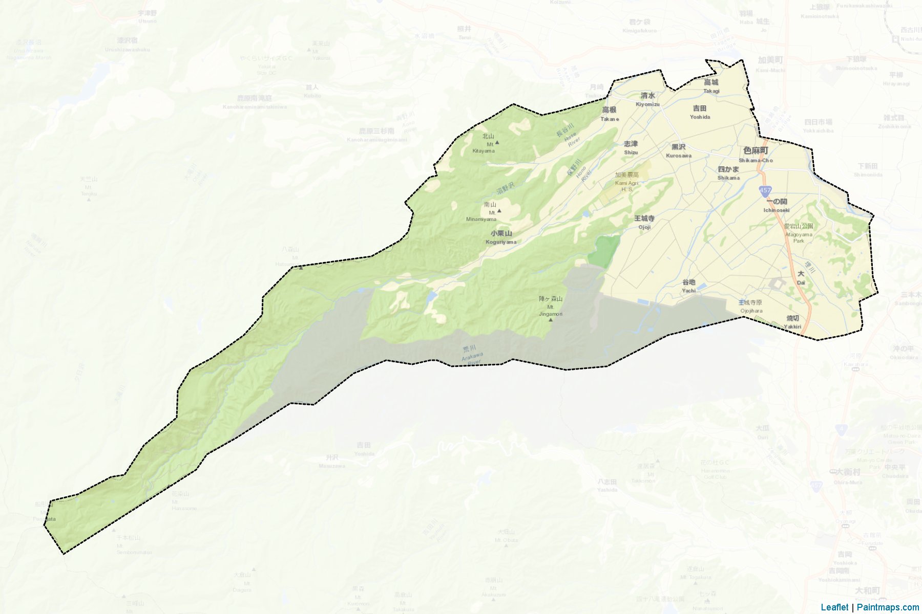 Muestras de recorte de mapas Shikama (Miyagi)-2