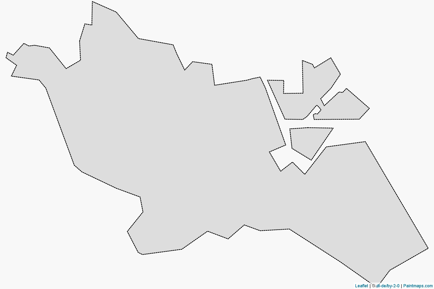 Muestras de recorte de mapas Ota (Tokyo)-1