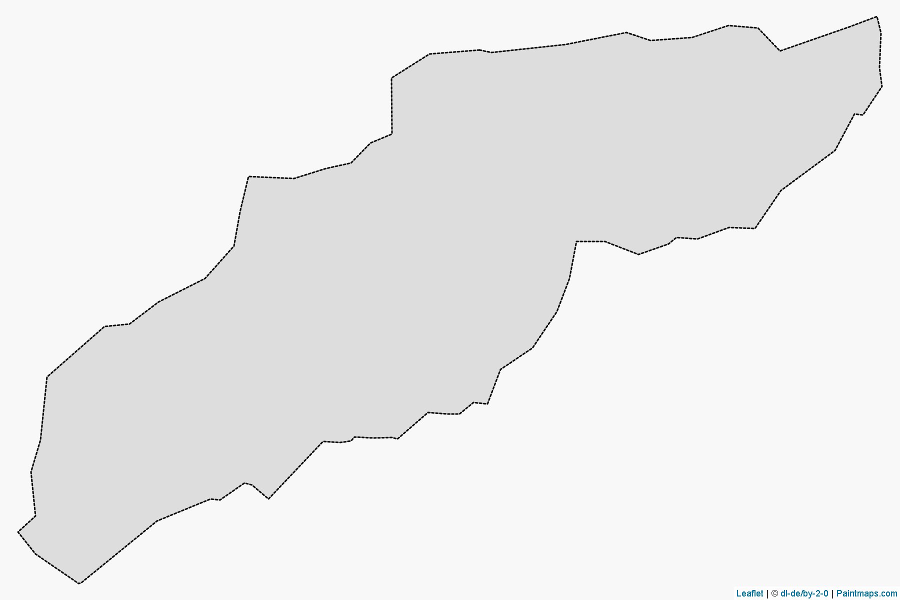 Muestras de recorte de mapas Doshi (Yamanashi)-1