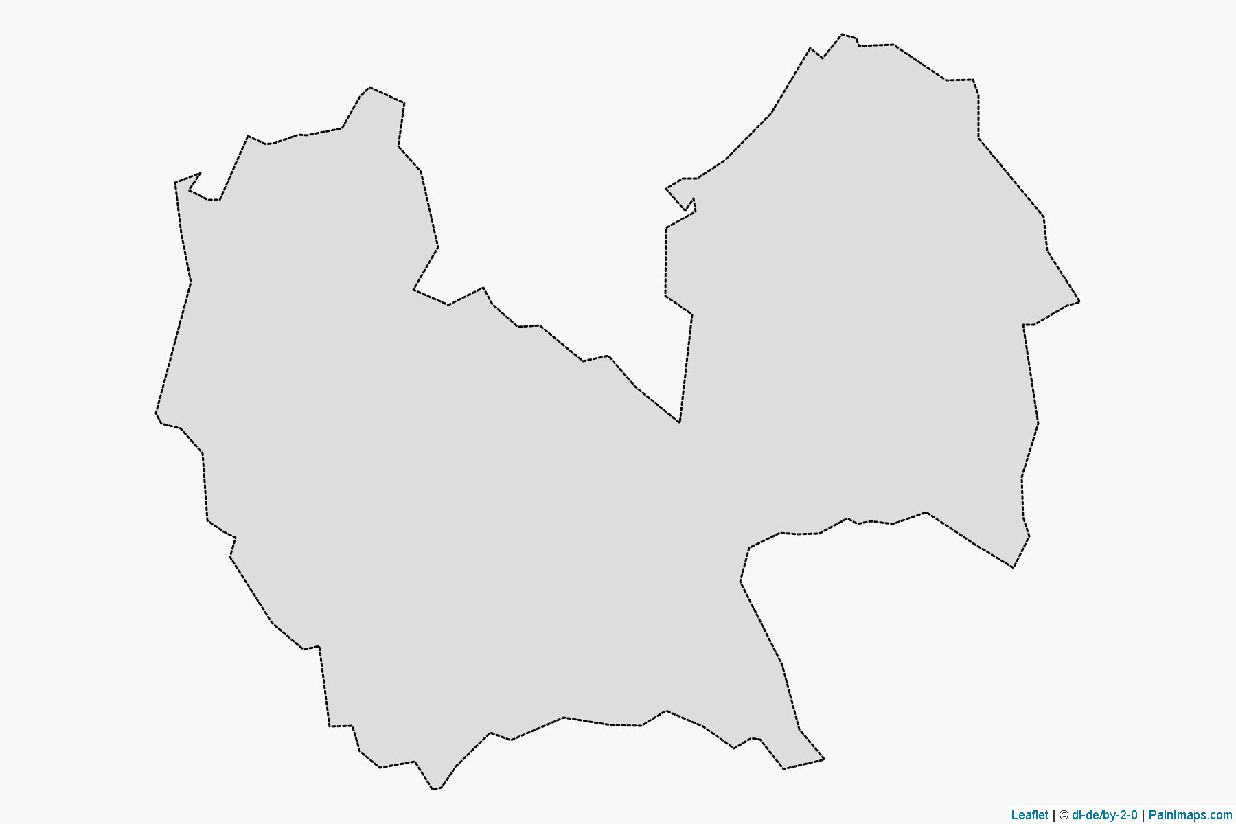 Chikuhoku (Nagano Prefecture) Map Cropping Samples-1