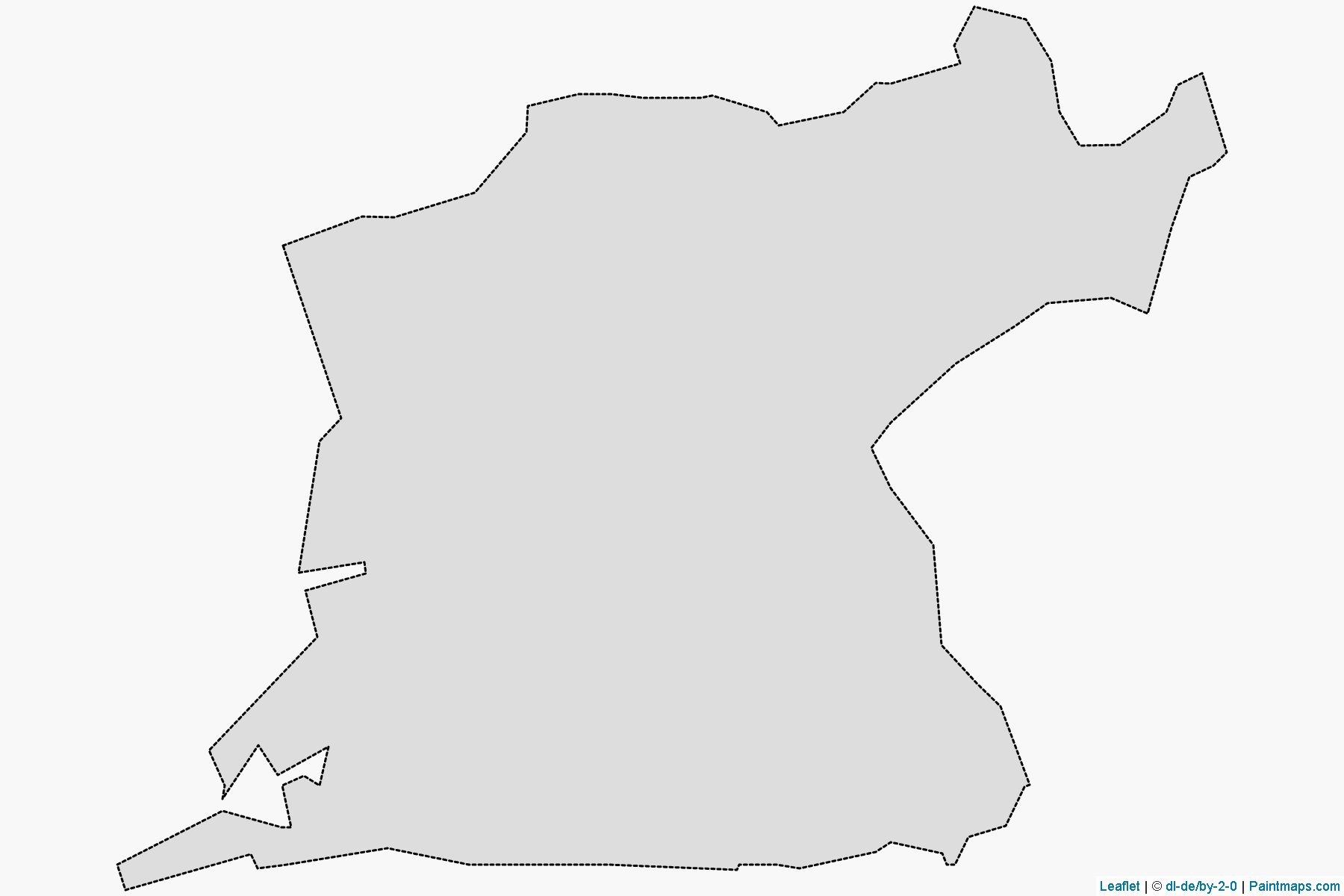 Muestras de recorte de mapas Omuta (Fukuoka)-1