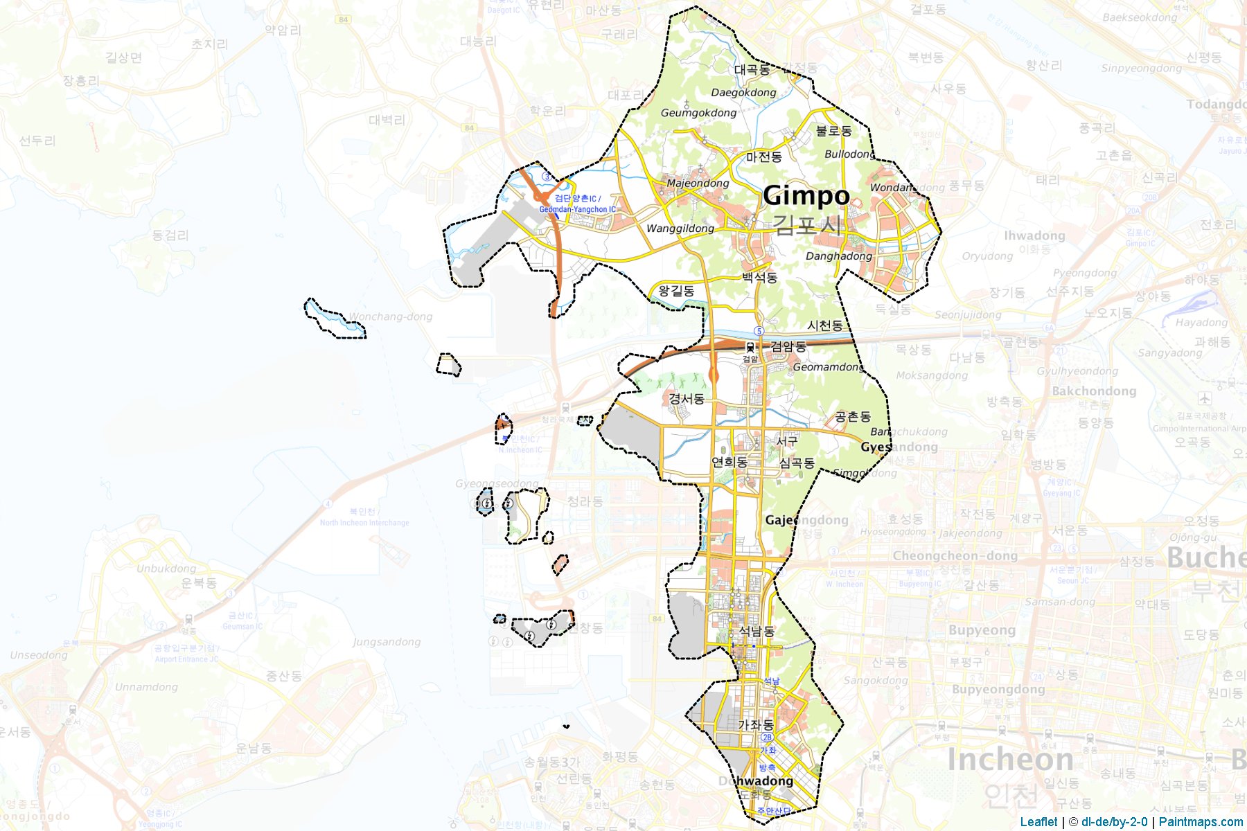 Seo (Incheon) Map Cropping Samples-1