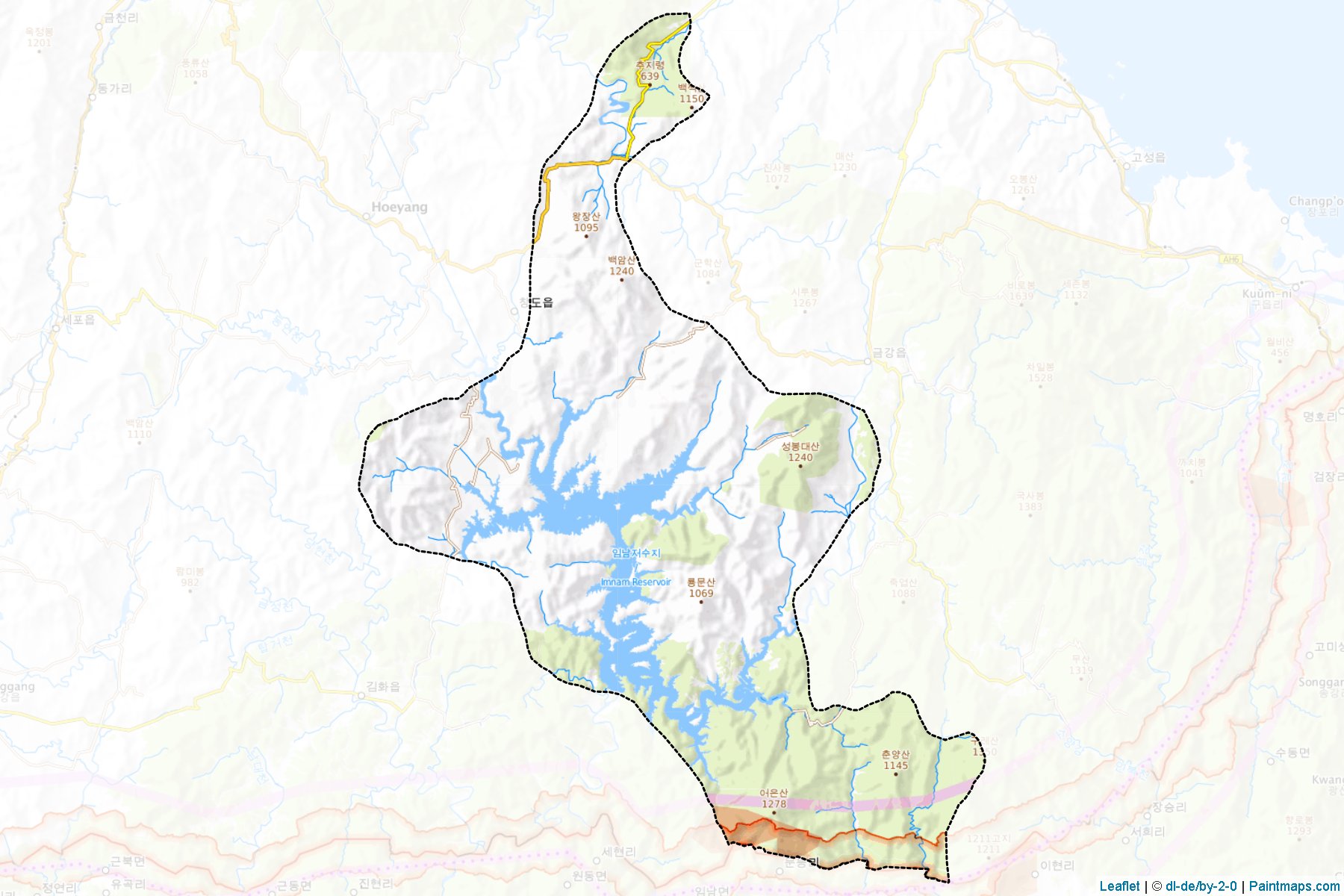 Changdo (Kangwon-do) Map Cropping Samples-1