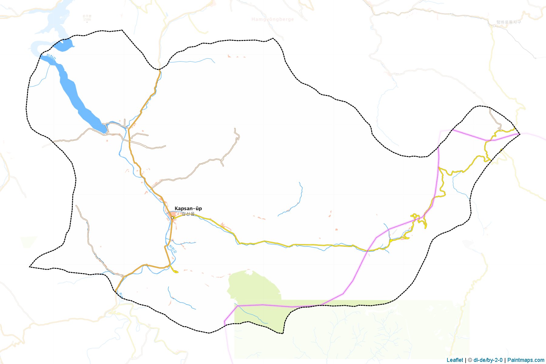 Kapsan (Yanggang-do) Map Cropping Samples-1