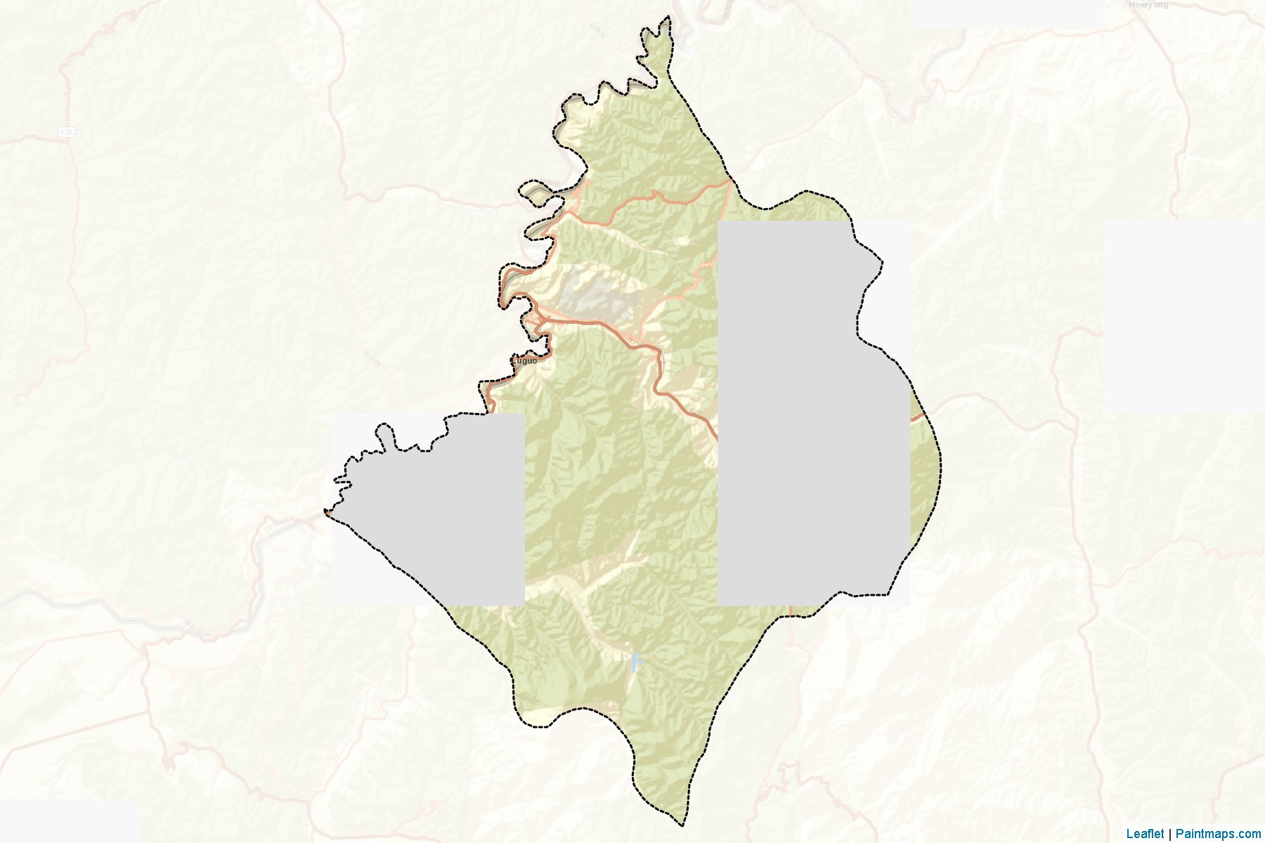 Musan (Hamgyong-bukto) Map Cropping Samples-2