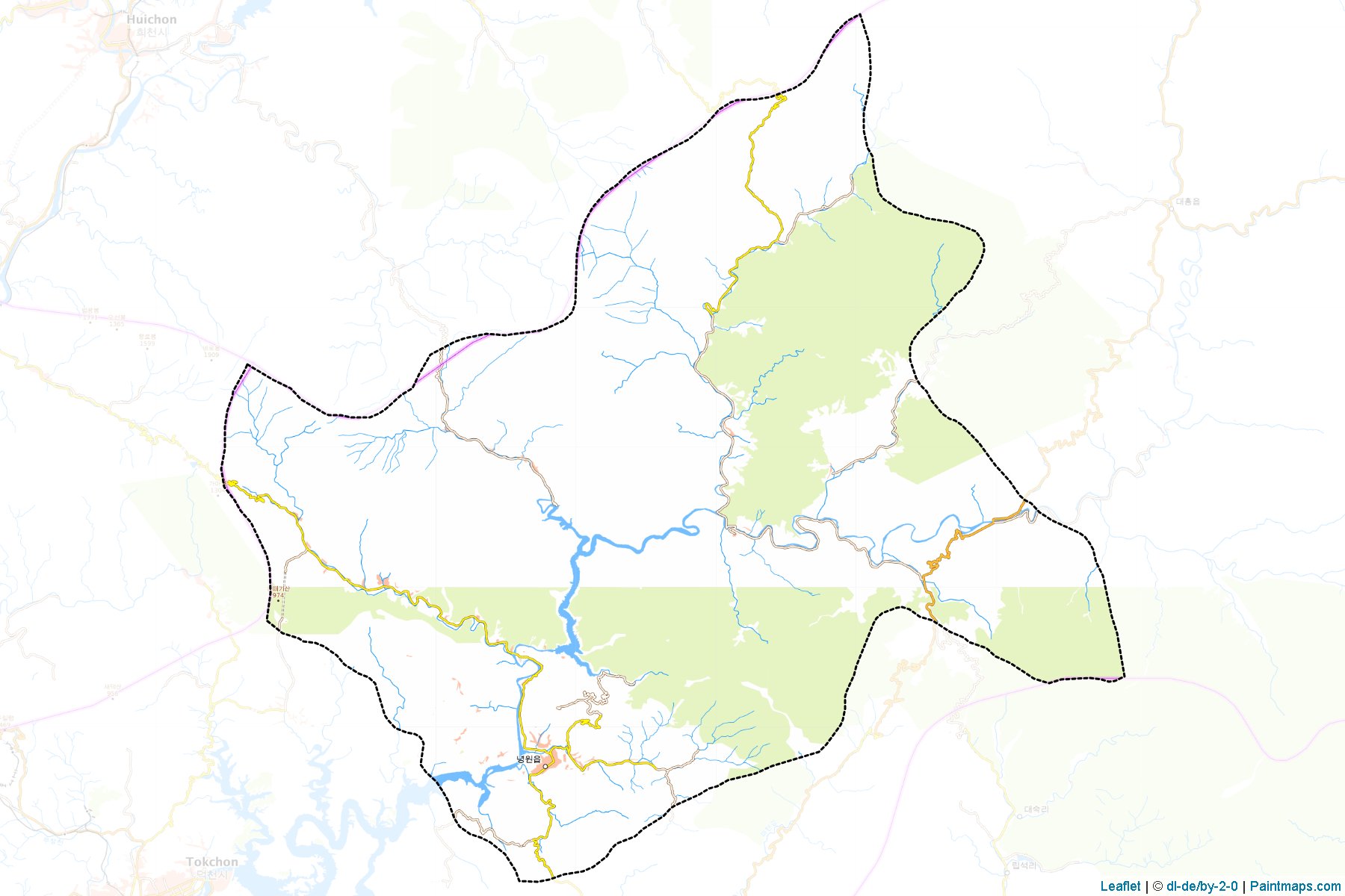 Nyongwon (P'yongan-namdo) Map Cropping Samples-1