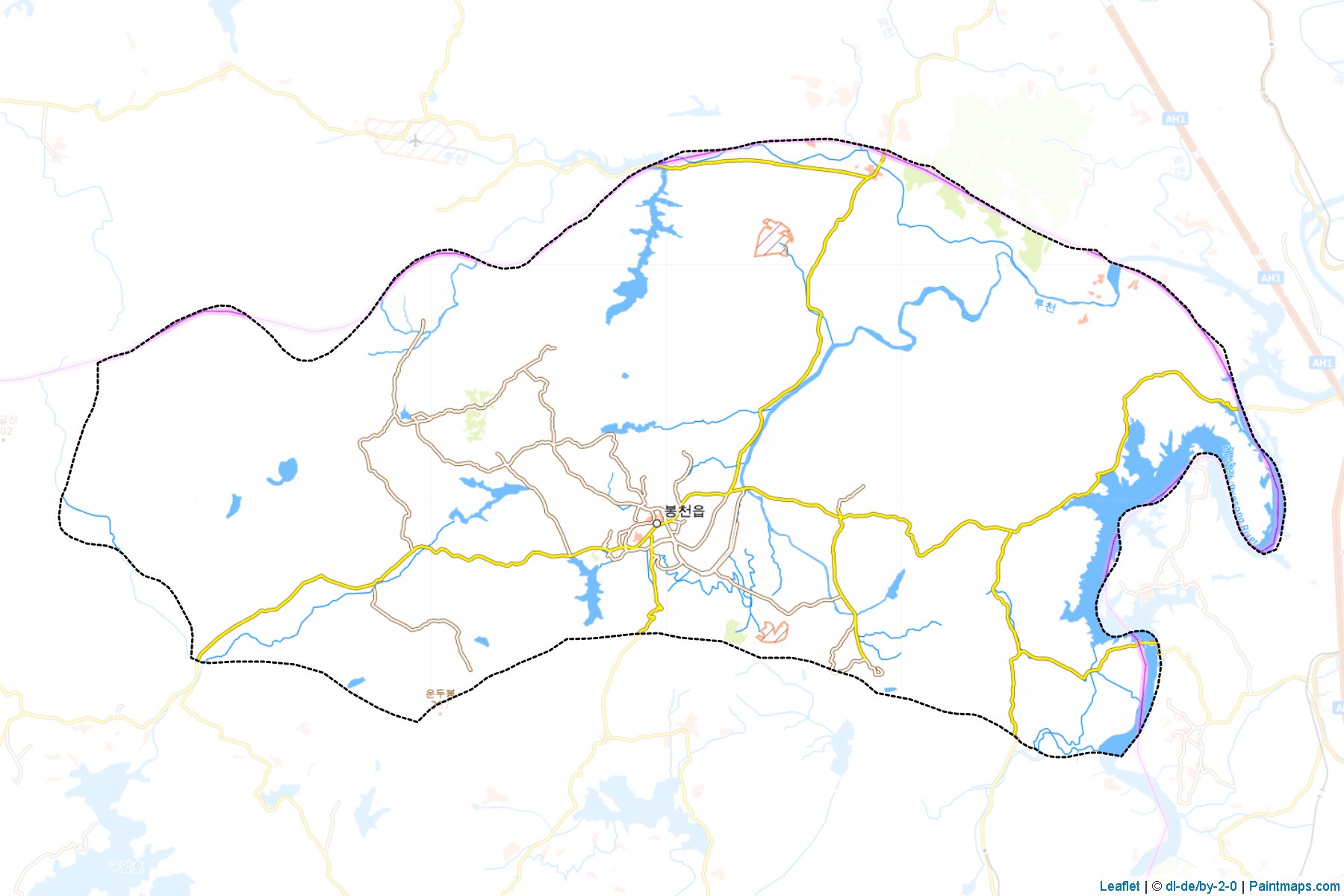 Pongchon (Hwanghae-namdo) Map Cropping Samples-1