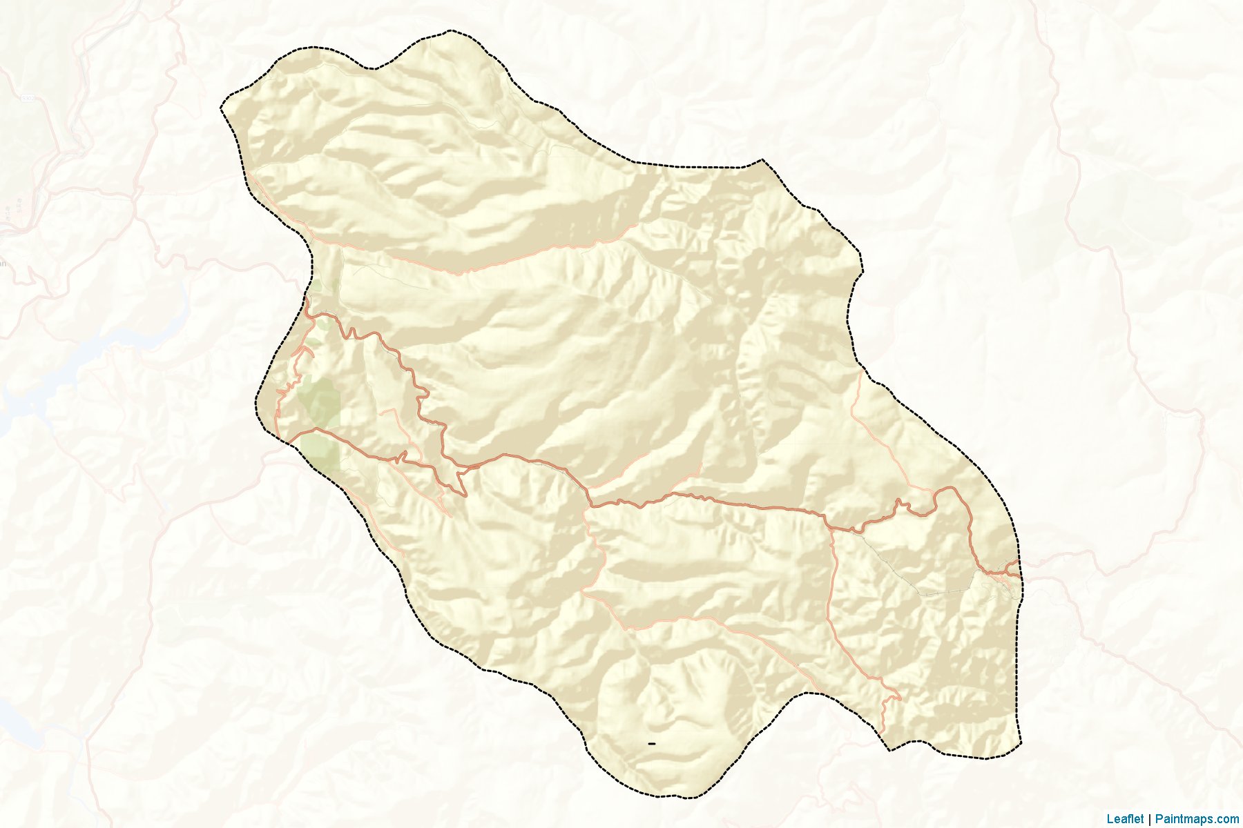 Muestras de recorte de mapas Unhung (Ryanggang)-2