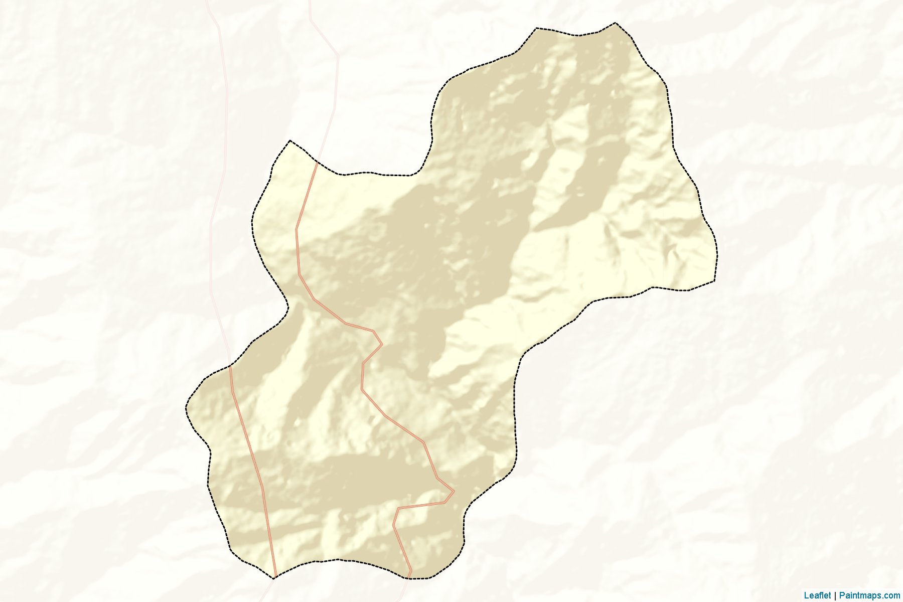 Muestras de recorte de mapas Bjachho (Chhukha)-2