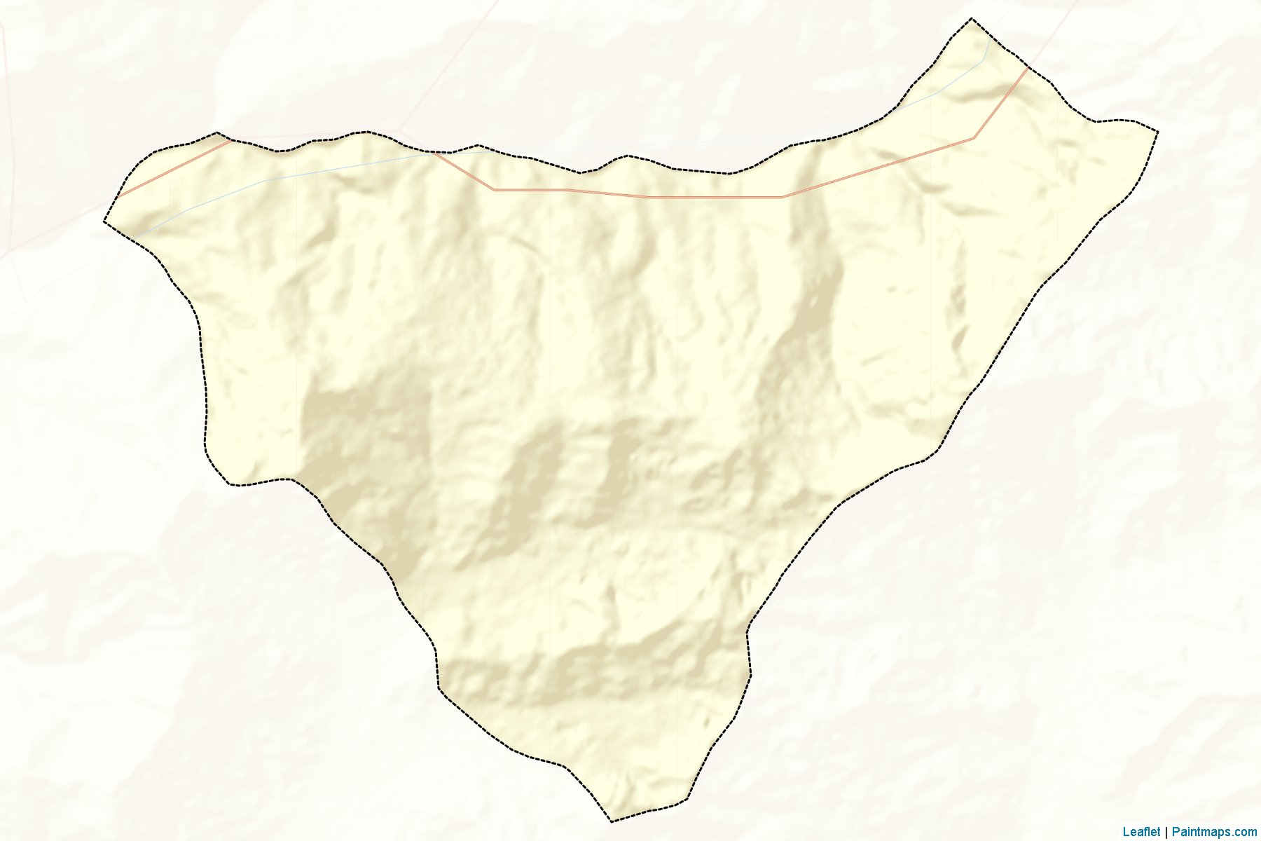 Muestras de recorte de mapas Bjena (Wangdi Phodrang)-2