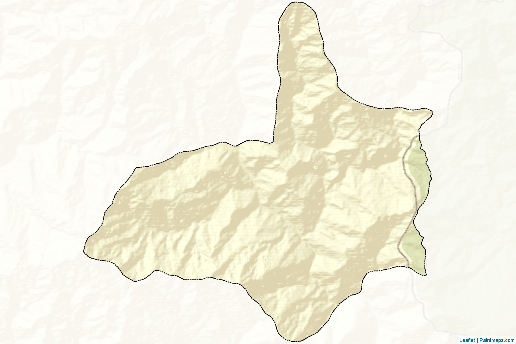 Muestras de recorte de mapas Lauri (Samdrup Jongkhar)-2