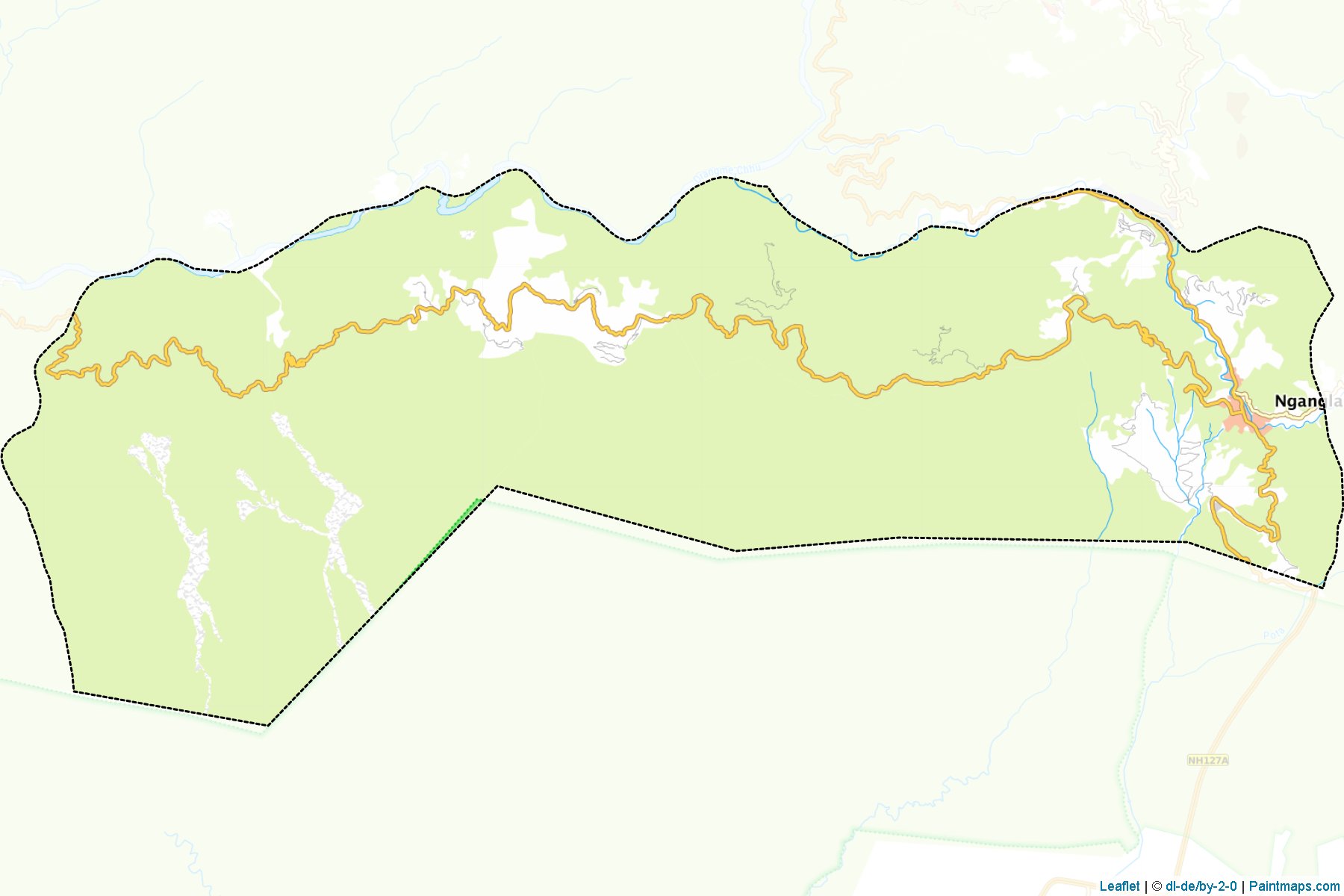 Muestras de recorte de mapas Norbugang (Pemagatshel)-1