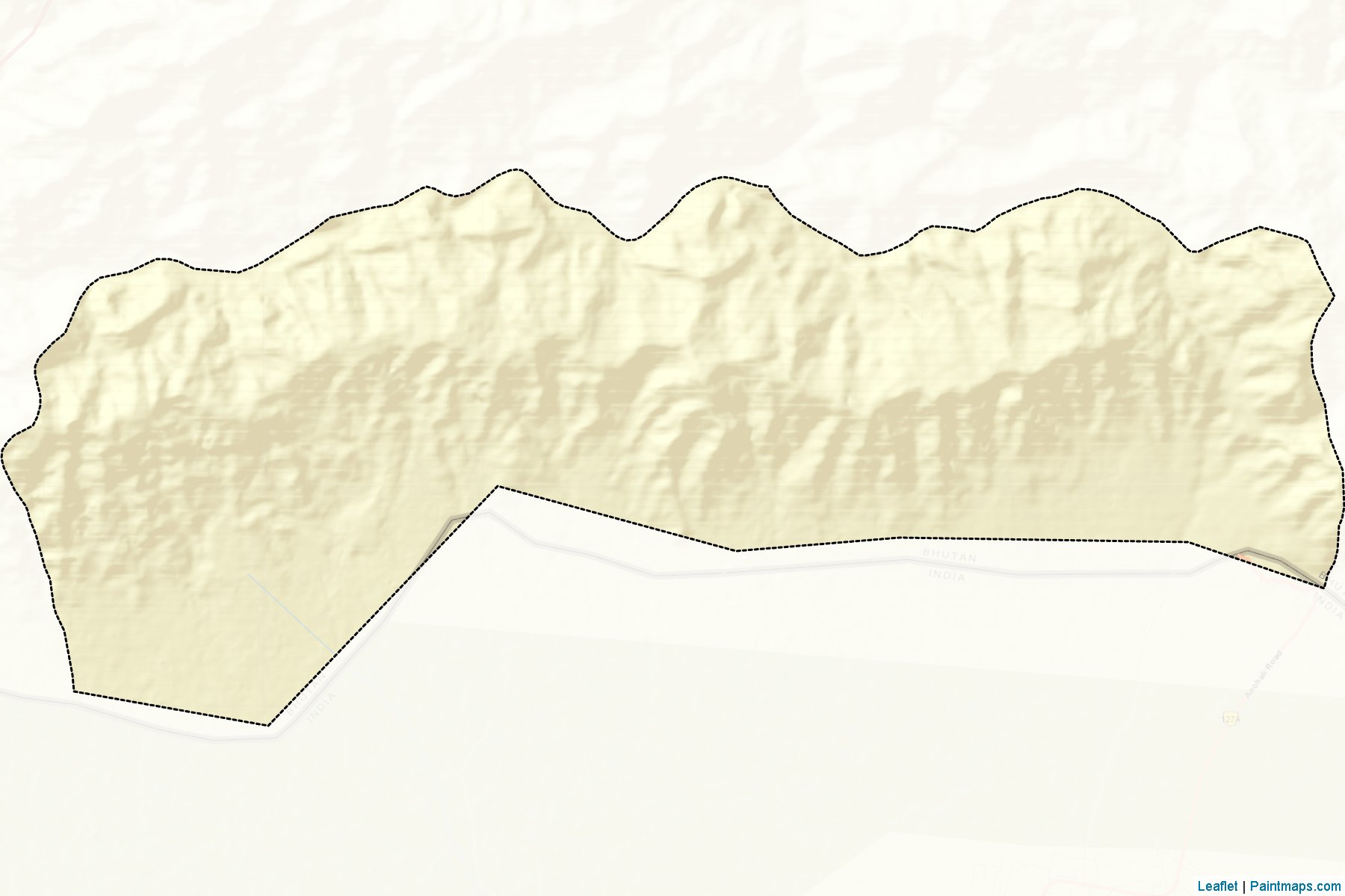 Muestras de recorte de mapas Norbugang (Pemagatshel)-2