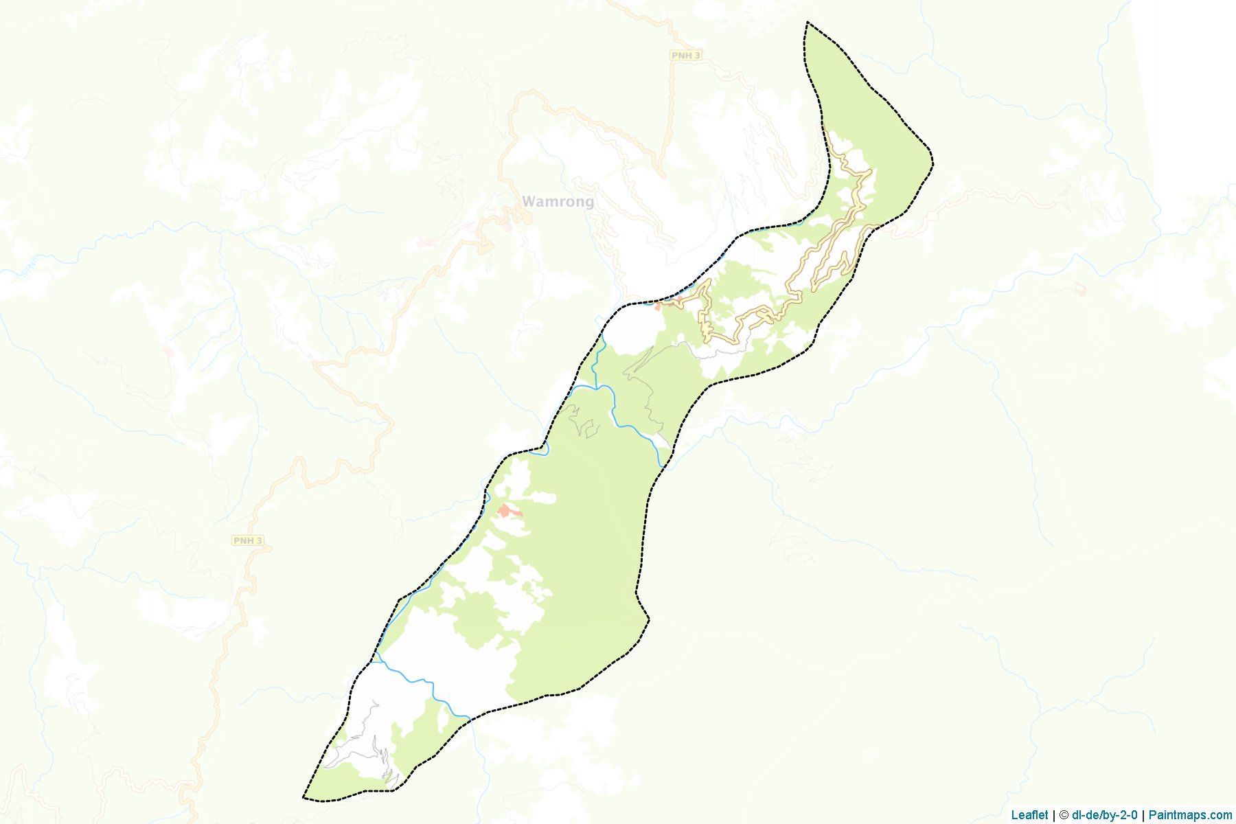 Thrimshing (Tashigang) Map Cropping Samples-1