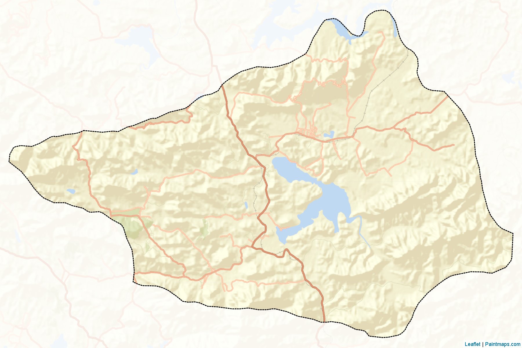 Muestras de recorte de mapas Sinwon (Hwanghae-namdo)-2