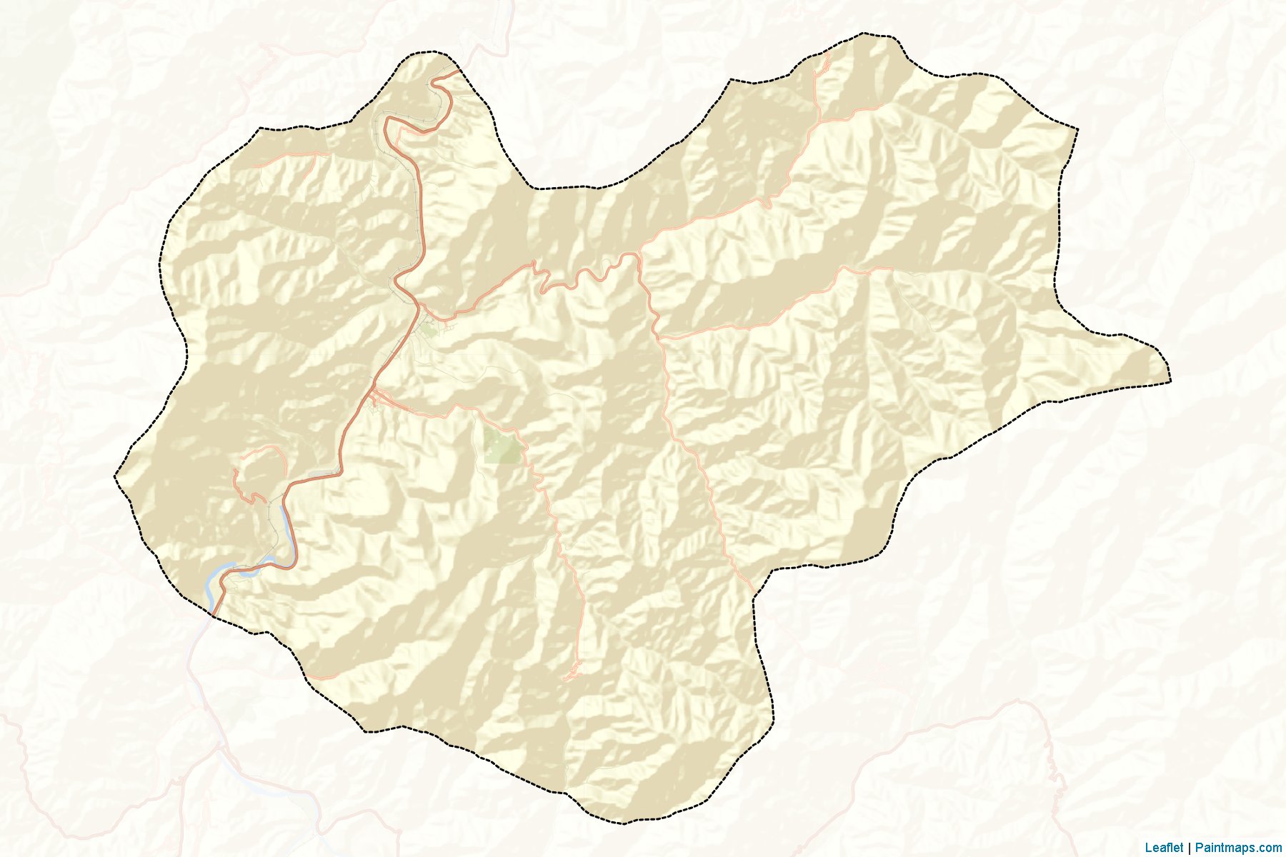 Muestras de recorte de mapas Songgan (Chagang-do)-2