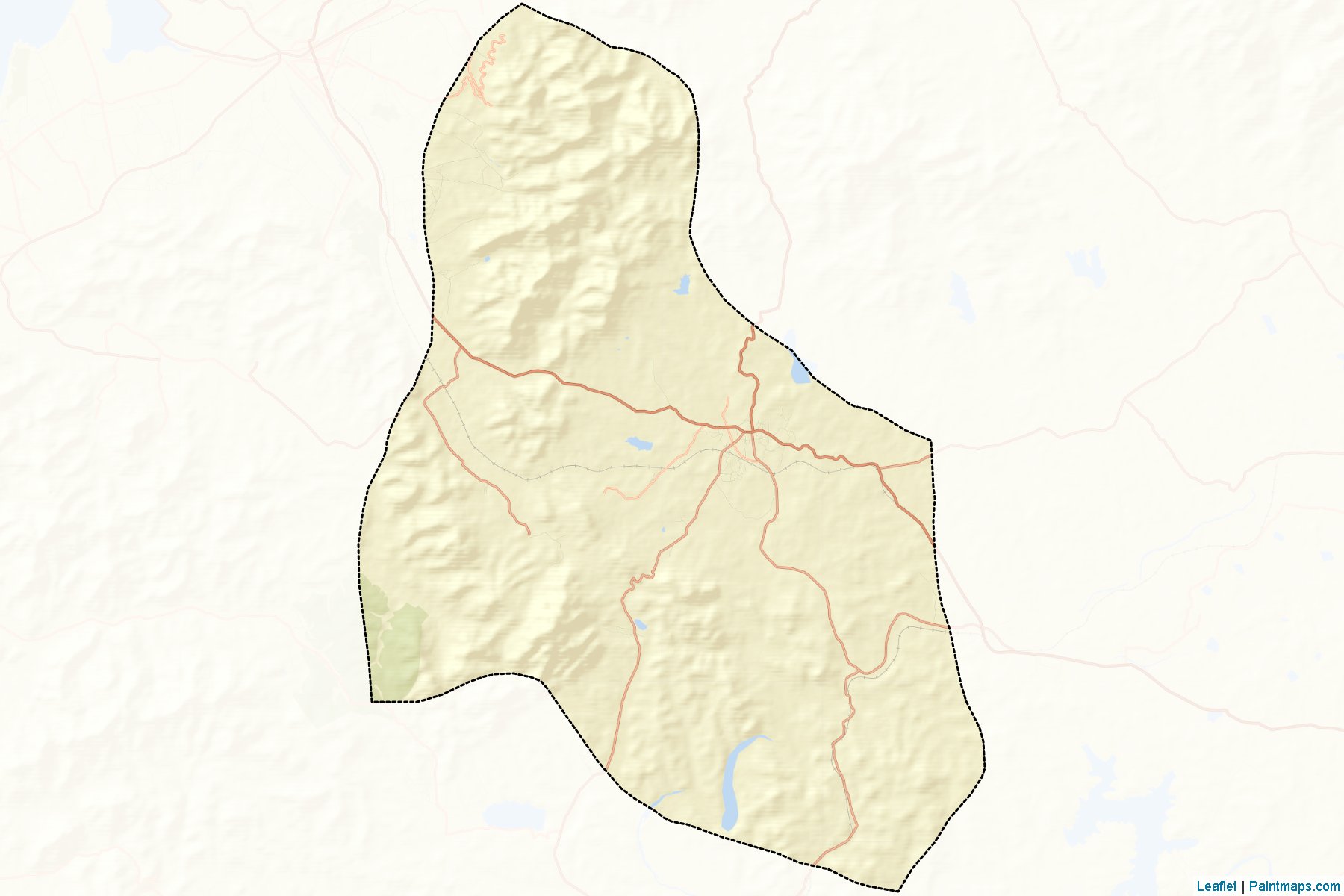 Muestras de recorte de mapas Songhwa (Hwanghae-namdo)-2